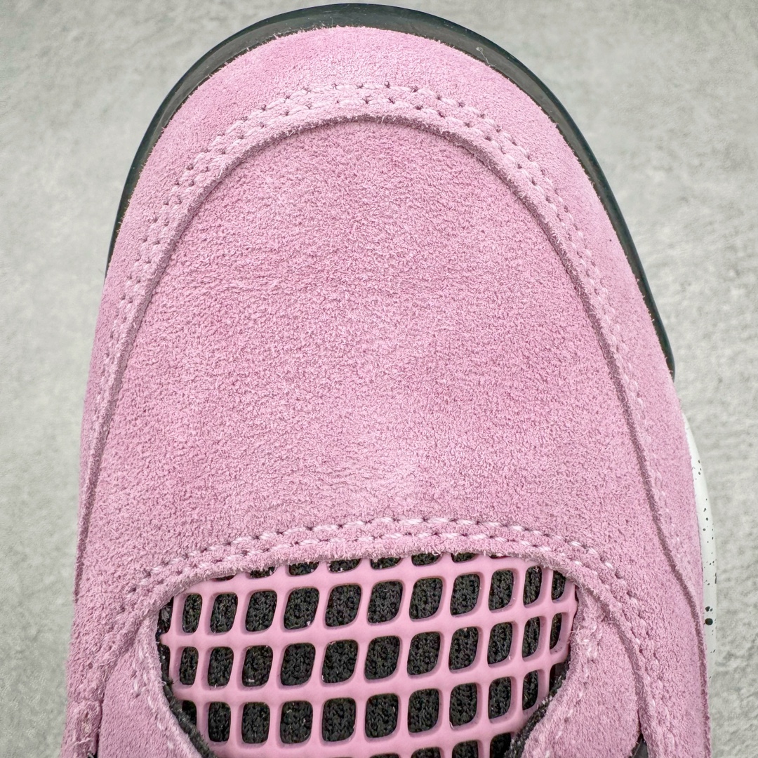 图片[14]-＃K版纯原 Air Jordan AJ4 WMNS \\\”Orchid\\\”猛男粉 AQ9129-501 全新升级改良 原鞋原楦原纸板同源开发 完美呈现乔4的版型 内侧正确双色网格 还原细节 原厂皮料 正确气垫颜色 正确网格工艺 正确拉帮工艺 全鞋原装材料制作 原档案原模具打造 支持全方位与正品对比 尺码：40 40.5 41 42 42.5 43 44 44.5 45 46 47.5-选品中心