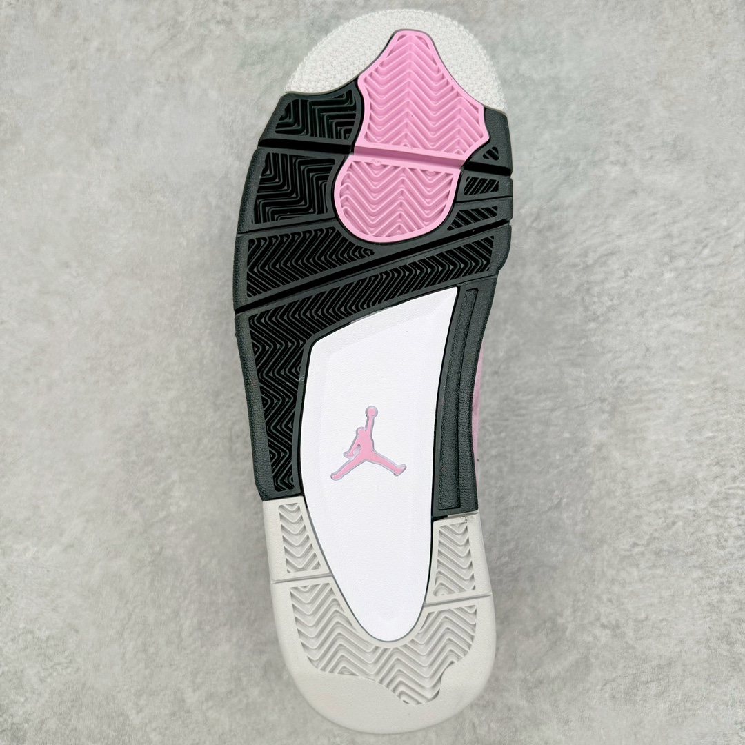 图片[9]-＃K版纯原 Air Jordan AJ4 WMNS \\\”Orchid\\\”猛男粉 AQ9129-501 全新升级改良 原鞋原楦原纸板同源开发 完美呈现乔4的版型 内侧正确双色网格 还原细节 原厂皮料 正确气垫颜色 正确网格工艺 正确拉帮工艺 全鞋原装材料制作 原档案原模具打造 支持全方位与正品对比 尺码：40 40.5 41 42 42.5 43 44 44.5 45 46 47.5-选品中心
