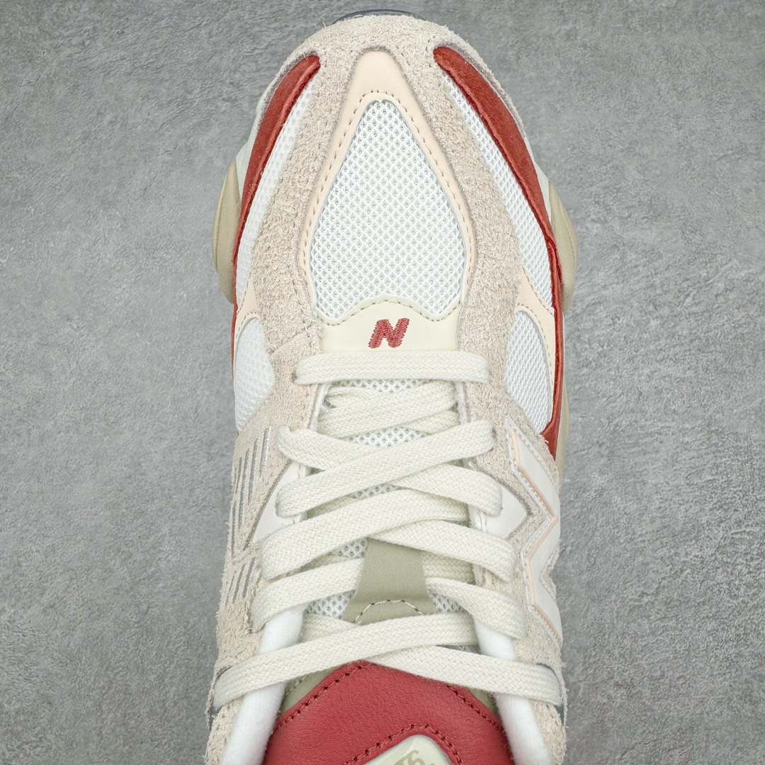图片[4]-New Balance NB9060 复古运动鞋 新百伦又带来了新鞋型 并且是与芝加哥街头品牌 Joe Freshgoods 的联名款 鞋身主体采用了类似 990 系列的设计风格 与传统复古慢跑鞋区别不大 最大的变化就是鞋底部分 在传统设计的中底外层 增加了多个分区的模块 圆润的线条设计与我们熟悉的 New Balance 风格截然不同 但与同样充满弧形线条的鞋面搭配 看起来毫无违和感 尺码：36-45-选品中心