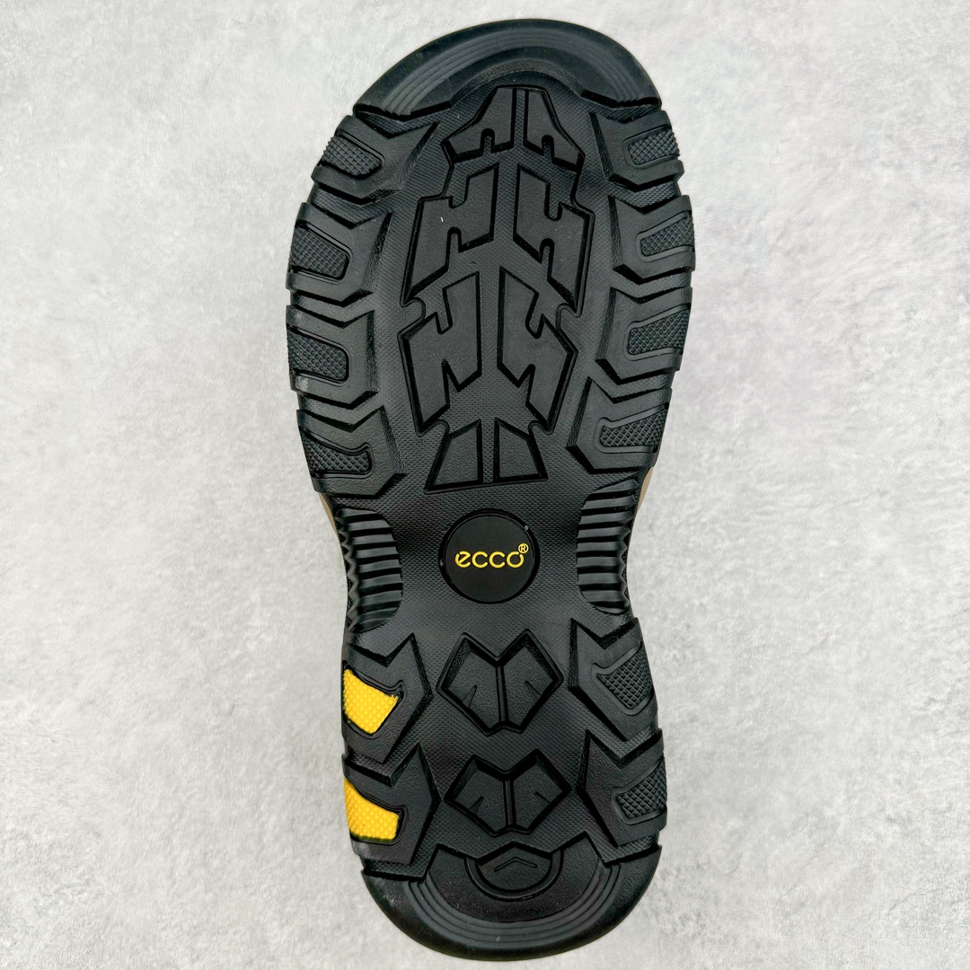 图片[9]-ECCO爱步男鞋2024夏季新款户外凉鞋 沙滩鞋男鞋 越野系列新品 酷爽夏日出行 褪去厚重和繁琐的束缚 百看不厌的拼接鞋面，个性走势畅游盛夏 鞋面采用抽绳扣，适应各种脚型 防撞鞋头构造 橡胶半包结构 形成防撞保护 避免磕碰 采用MD按摩垫脚，U型结构包裹脚跟缓解疲劳 后跟魔术贴条 粘合强防止掉脚 回弹轻便鞋底 耐磨抗老化，具有较强抓地性和耐磨性，稳固支撑 尺码：38 39 40 41 42 43 44 45（皮鞋码）-选品中心