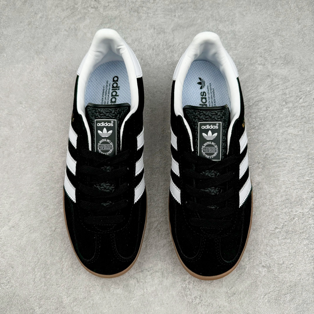 图片[2]-＃福利特价 AD Gazelle Indoor Trainers 羚羊内训系列低帮复古百搭休闲运动德训风板鞋 90年代经典的复刻版！自60年代以足球训练鞋面世以来,Gazelle就以其经典设计席卷全球。1991年版本的复刻,再造经典Gazelle。采用皮革打造,搭配浊色细节,让这款经典更加简约。尺码：36 36⅔ 37⅓ 38 38⅔ 39⅓ 40 40⅔ 41⅓ 42 42⅔ 43⅓ 44 44⅔ 45-选品中心