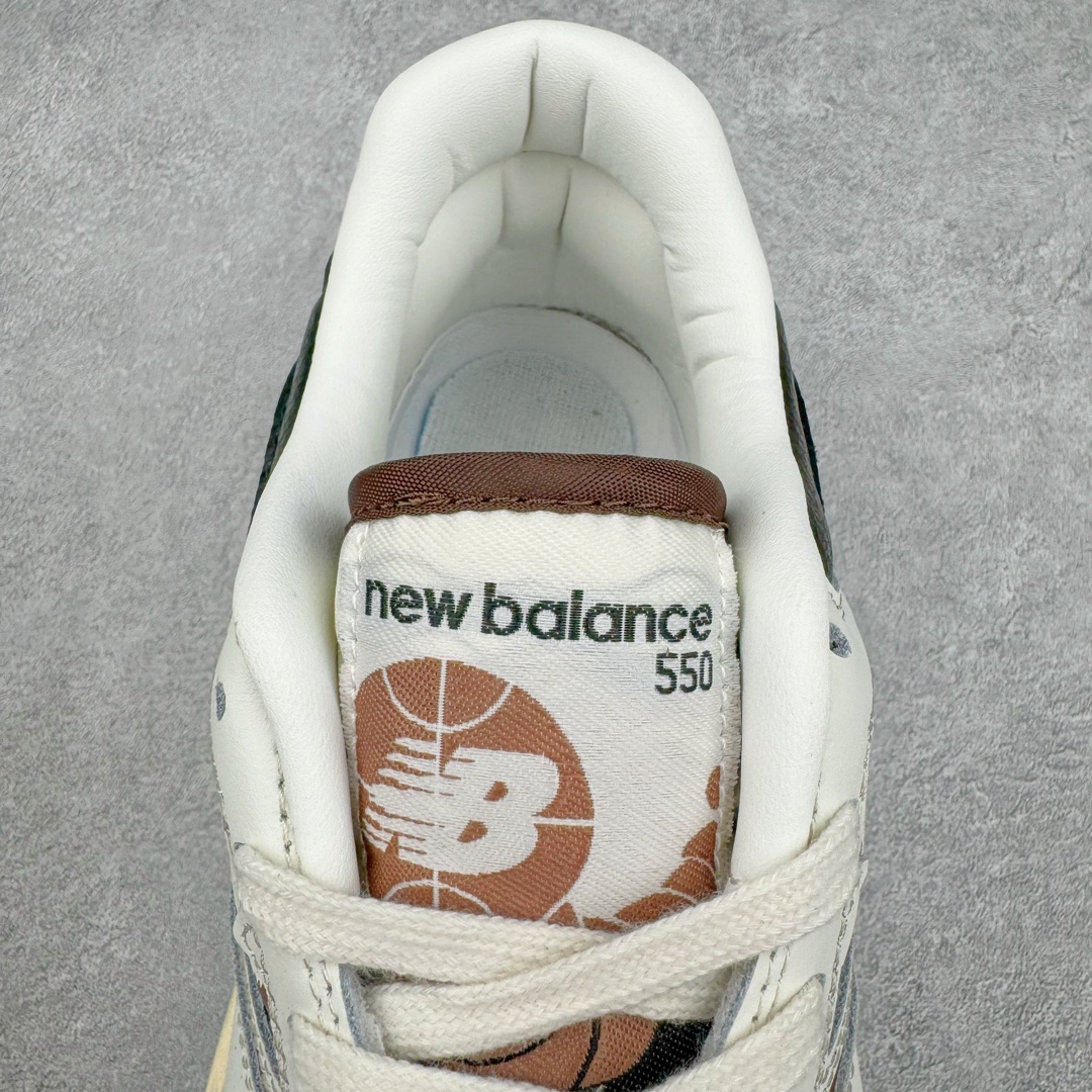 图片[14]-NB新百伦New Balance BB550系列经典复古低帮休闲运动篮球板鞋550 其实发迹于1989 年 是品牌历史中一款十分小众的篮球鞋履 低筒的鞋身搭配上皮革的设定让其鞋型在现今看来相当复古 同时搭配上Aimé Leon Dore刻画的四款配色 都让这款低调鞋款冲上炒价热搜 也因此让更多鞋迷知悉这款NB 鞋履 相比NB 550 来说 Louis Vuitton 所发表的LV Trainer 运动鞋就是知名度较高的一款球鞋了 由品牌男装创意总监Virgil Abloh 利用复古篮球鞋作为灵感刻画而成 搭配上LV 高质感皮革的陪衬成为当今精品时尚球鞋的代表作品 仔细一看New Balance 550 与Louis Vuitton LV Trainer 都以「篮球鞋」为蓝图 复古鞋貌的特色氛围也极其相似 尺码：36 37 37.5 38 38.5 39 40 40.5 41.5 42 42.5 43 44 45-选品中心