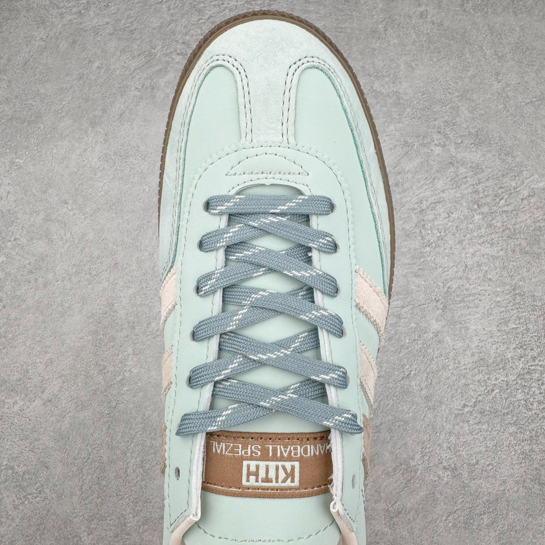 图片[4]-AD Originals Handball SPZL 手球运动员系列百搭休闲运动板鞋 IH2623 这款来自阿迪达斯的这款HANDBALL SPZL前身是一双手球运动鞋，这一次拿来复刻，所以鞋面的主要色彩选用了黑色， 鞋面外侧除了Spezial字母之外还有三叶草标志。Handball SPZL作为复古手球训练鞋与作为室内足球鞋的Samba有着异曲同工之处，但是质感更为出众的鞋身以及丰富的配色选择比起Samba来讲可以说是更胜一筹了！尺码：36 36⅔ 37⅓ 38 38⅔ 39⅓ 40 40⅔ 41⅓ 42 42⅔ 43⅓ 44 45-选品中心