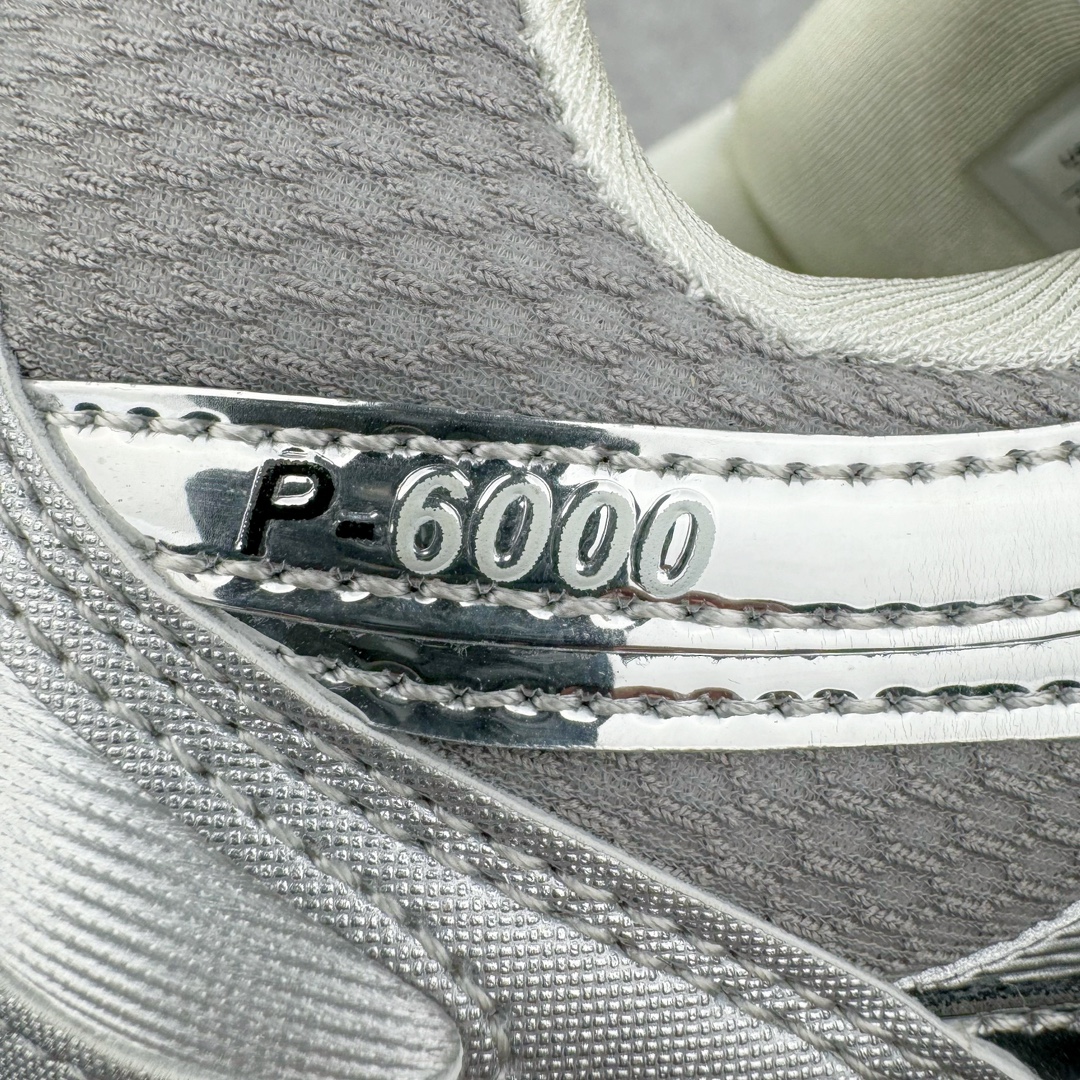 图片[18]-＃HP纯原 NK P-6000 系列低帮复古老爹风休闲运动舒适慢跑鞋 银灰 CN0149-001 购入原鞋原装纸板楦头开发 独家私模四层组合大底 市场唯一正确版本 良心定价 新配色陆续出货 进口三文治网面 融合 Pegasus 过往运动鞋设计 助力 21 世纪早期跑步运动跃升时尚新高度 采用透气网眼布、运动风格线条和耐穿覆面 兼具吸睛外观和舒适感受 中底泡绵以田径赛道为灵感 打造厚实设计 缔造出众缓震性能 尺码：36 36.5 37.5 38 38.5 39 40 40.5 41 42 42.5 43 44 44.5 45 46-选品中心