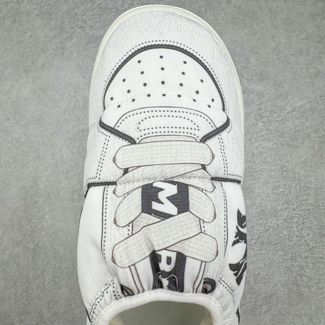 图片[4]-MLB Bouncer Padding Print Slip-on Sneakers 跳跃3D系列居家室内外秋冬一脚蹬保暖休闲面包鞋 尺码：36 36.5 37.5 38 38.5 39 40 40.5 41 42 42.5 43 44 45-选品中心