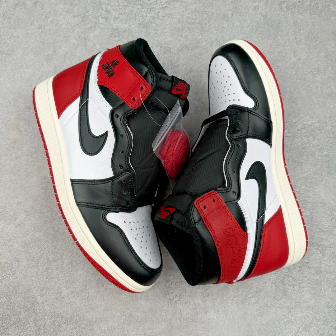 图片[3]-＃Z版纯原 Air Jordan AJ1 Retro High 新黑脚趾 DZ5485-106 外贸特供 原楦原纸板开发 极致一眼正品既视感 原厂皮料 原厂拉帮工艺 全部采用原厂电脑车 针距 边距完全同步原鞋 特供皮料一致原鞋 鞋面清洁度最高QC检验标准 控制溢胶 飞翼3D高频深度立体 鞋盒、防尘纸 均采购来自原厂 尺码：36 36.5 37.5 38 38.5 39 40 40.5 41 42 42.5 43 44 44.5 45 46 47.5-选品中心