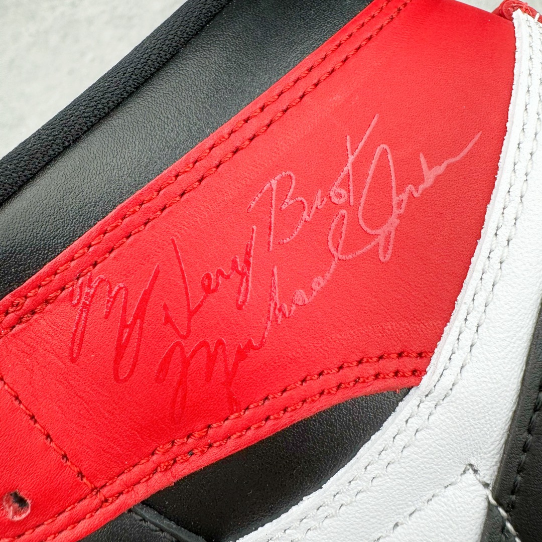 图片[15]-＃Z版纯原 Air Jordan AJ1 Retro High 新黑脚趾 DZ5485-106 外贸特供 原楦原纸板开发 极致一眼正品既视感 原厂皮料 原厂拉帮工艺 全部采用原厂电脑车 针距 边距完全同步原鞋 特供皮料一致原鞋 鞋面清洁度最高QC检验标准 控制溢胶 飞翼3D高频深度立体 鞋盒、防尘纸 均采购来自原厂 尺码：36 36.5 37.5 38 38.5 39 40 40.5 41 42 42.5 43 44 44.5 45 46 47.5-选品中心