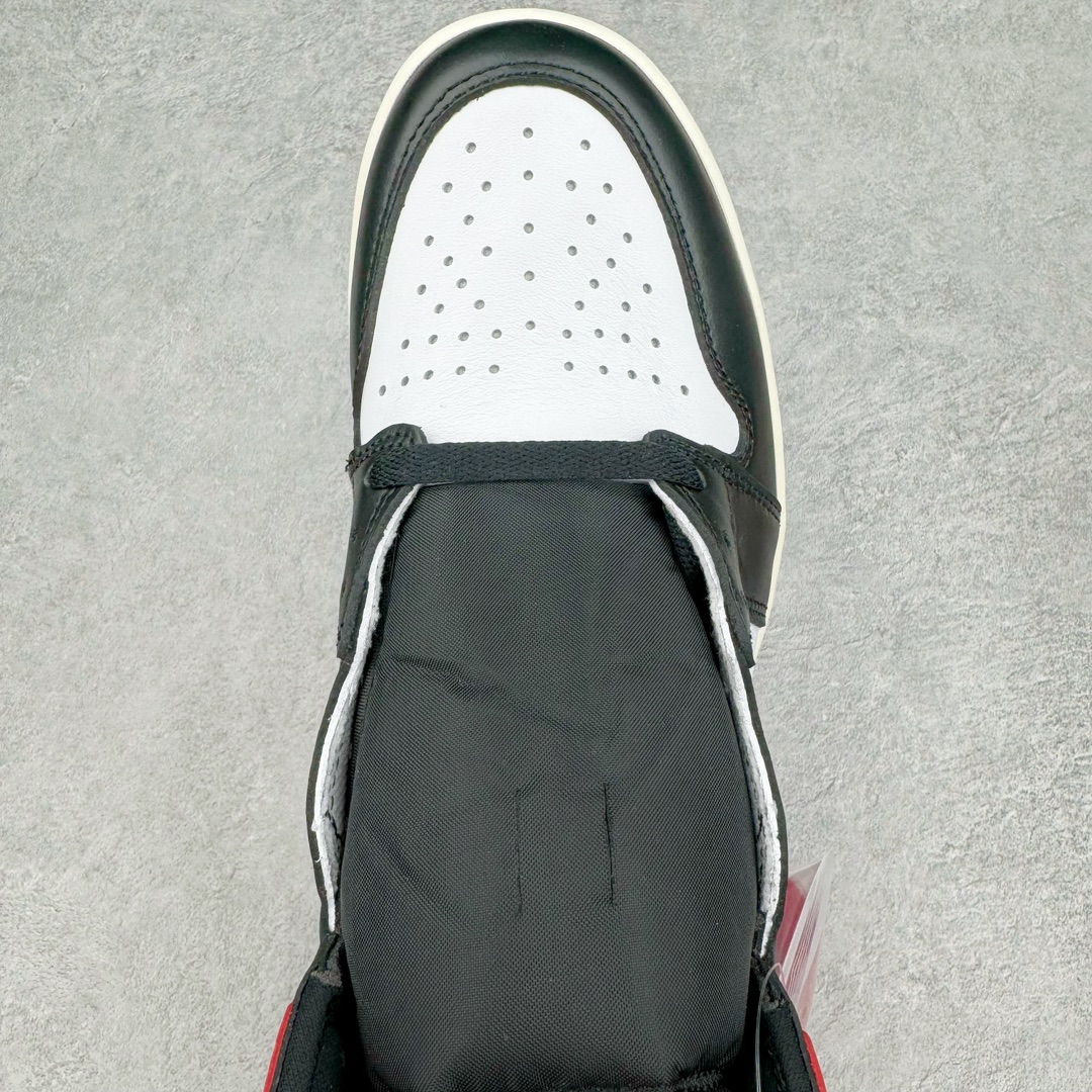 图片[4]-＃Z版纯原 Air Jordan AJ1 Retro High 新黑脚趾 DZ5485-106 外贸特供 原楦原纸板开发 极致一眼正品既视感 原厂皮料 原厂拉帮工艺 全部采用原厂电脑车 针距 边距完全同步原鞋 特供皮料一致原鞋 鞋面清洁度最高QC检验标准 控制溢胶 飞翼3D高频深度立体 鞋盒、防尘纸 均采购来自原厂 尺码：36 36.5 37.5 38 38.5 39 40 40.5 41 42 42.5 43 44 44.5 45 46 47.5-选品中心