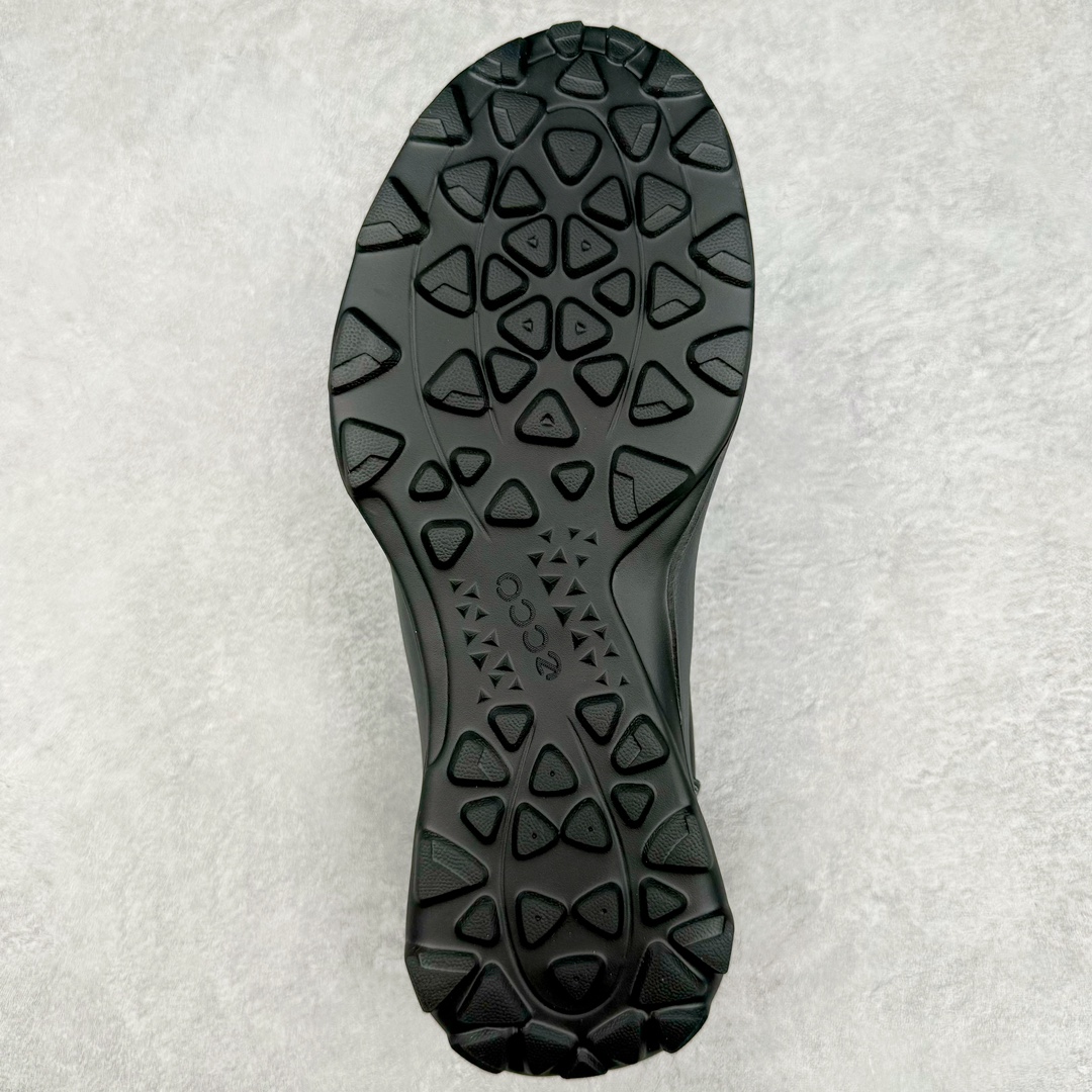 图片[9]-ECCO爱步男鞋 四季爆款户外鞋 健步系列运动鞋 休闲跑步鞋 脚感轻便舒适度真心没的说 面料ECCO家族工艺牛皮 鞋面开孔结构设计增强透气性 E-DTS混合大底科技 耐磨 防滑 轻便 兼顾透气性和包裹性 带来全方位透气脚感 PU+橡胶发泡组合轻盈鞋底具有良好的缓震性能 脚感极佳 尺码：38 39 40 41 42 43 44（皮鞋码）-选品中心