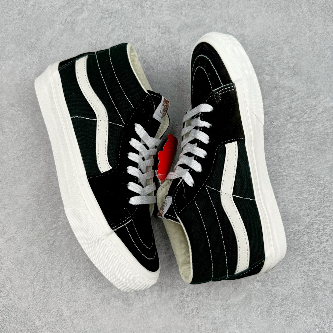 图片[3]-Vans SK8-Hi VR3 黑白中帮 范斯官方 环保经典简约休闲帆布鞋 尺码：35 36 36.5 37 38 38.5 39 40 40.5 41 42 42.5 43 44-选品中心
