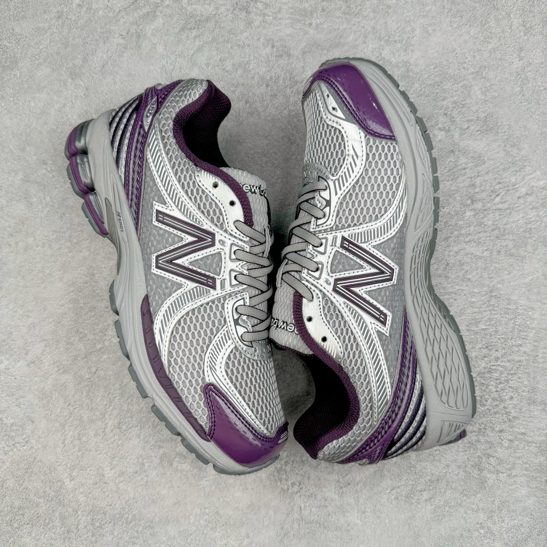 图片[3]-New Balance ML860 NB新百伦系列经典复古老爹风休闲运动慢跑鞋 860 是New Balance 著名的复古跑鞋型号，其heyday 需追溯至90 年代初期。最近，New Balance 回顾历史，以复兴860 为目标，推出这款经典跑鞋的全新升级版860 V2 ，而英国球鞋名所Footpatrol 也为这双新生款型打造一辑特别型录。新版本将N-ergy 与Acteva Lite 技术巧妙融合，其中前者可吸收冲击力，具优越减震性与弹性，而后者则使860 V2 保持轻巧、光滑的外观轮廓。球鞋采用开放式网眼制成，并附带恰到好处的金属饰面，亦为传统运动鞋带去更浓郁的现代气息。860 V2 在具备专业跑步鞋韧性的同时，也拥有围绕生活方式哲学而诞生的时髦感，不仅能够匹配日常风格，还适合用以塑造urban style，各位city boy 不要错过了。尺码：35 36 37 37.5 38 38.5 39.5 40 40.5 41 42 42.5 43 44-选品中心