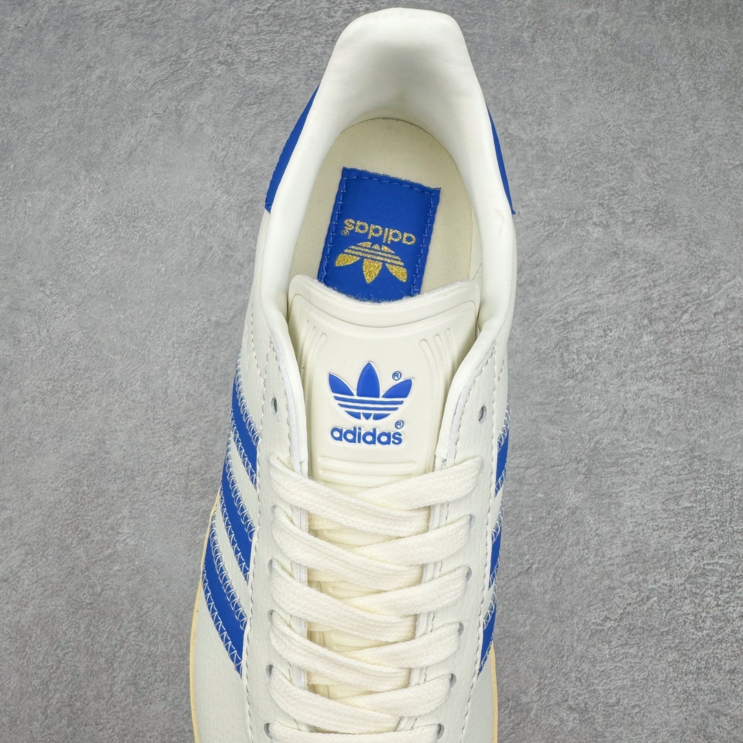 图片[5]-＃HP纯原 AD Original Gazelle Trainers 瞪羚室内鞋系列低帮复古百搭休闲运动德训风板鞋 IF4599 高端零售特供批次 原厂定制长毛翻毛皮组合环保纤维革鞋面材质 内置环保海玻璃鞋垫 外置RB橡胶大底 产品品控稳定性领先行业 原厂全套原楦原纸板冲刀磨具开发 原厂皮料加持 原厂港宝加持定型后跟R度完美 将复古进行到底 简约流畅 三十年不变经典 这款Gazelle运动鞋 无论面料、配色、质感或设计 都只在重现其1991年原款的经典 皮革鞋面 撞色三条纹和鞋跟标的设计 力求呈现90年代的经典复古风潮 Samba火热的同时 也带动了其它的复古鞋型 Gazelle便是其中一只 Gazelle Indoor拥有包边更宽的T字型鞋头 更好的保护运动员的前掌 浓浓的复古氛围感 非常适合现在流行的Cleanfit风格 尺码：35.5 36 36⅔ 37⅓ 38 38⅔ 39⅓ 40 40⅔ 41⅓ 42 42⅔ 43⅓ 44 44⅔ 45-选品中心