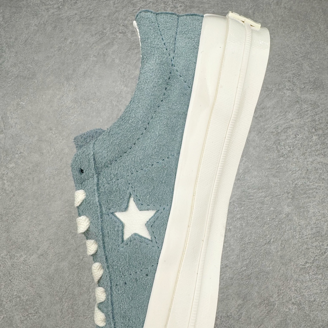 图片[7]-Converse One Star Pro灰蓝色 匡威木村一星复古休闲滑板鞋 经典鞋型提供舒适穿着感受 低调不浮夸 简约设计 时尚百搭 官网主推款 ins潮人时髦单品 货号：A06889C 尺码：35-44（36.5 37.5 39.5 41.5 42.5）-选品中心