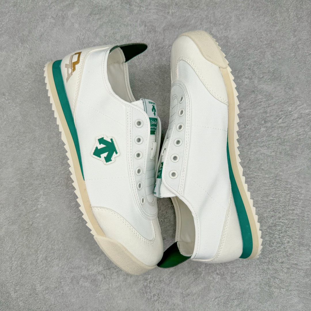 图片[3]-DESCENTE CHRON 迪桑特复古运动一脚蹬帆布鞋透气休闲鞋 轻松方便的一脚蹬设计 搭配轻质弹性鞋底 脚感舒适 简洁的帆布鞋面设计适用于多场景穿搭 尺码：36 36.5 37.5 38 38.5 39 40 40.5 41 42 42.5 43 44 44.5 45-选品中心