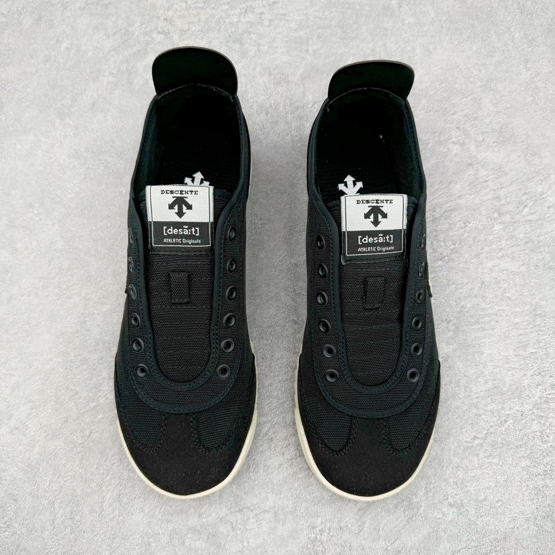 图片[2]-DESCENTE CHRON 迪桑特复古运动一脚蹬帆布鞋透气休闲鞋 轻松方便的一脚蹬设计 搭配轻质弹性鞋底 脚感舒适 简洁的帆布鞋面设计适用于多场景穿搭 尺码：36 36.5 37.5 38 38.5 39 40 40.5 41 42 42.5 43 44 44.5 45-选品中心