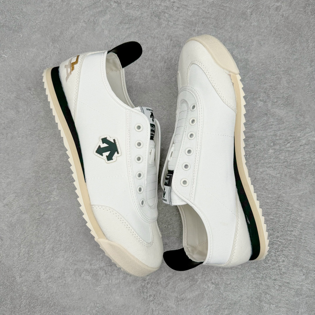 图片[3]-DESCENTE CHRON 迪桑特复古运动一脚蹬帆布鞋透气休闲鞋 轻松方便的一脚蹬设计 搭配轻质弹性鞋底 脚感舒适 简洁的帆布鞋面设计适用于多场景穿搭 尺码：36 36.5 37.5 38 38.5 39 40 40.5 41 42 42.5 43 44 44.5 45-选品中心