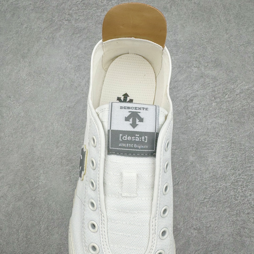 图片[5]-DESCENTE CHRON 迪桑特复古运动一脚蹬帆布鞋透气休闲鞋 轻松方便的一脚蹬设计 搭配轻质弹性鞋底 脚感舒适 简洁的帆布鞋面设计适用于多场景穿搭 尺码：36 36.5 37.5 38 38.5 39 40 40.5 41 42 42.5 43 44 44.5 45-选品中心