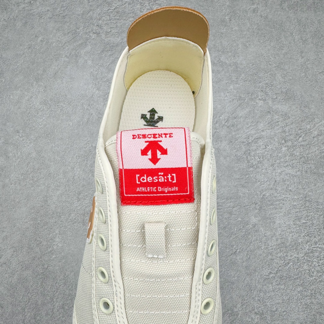 图片[5]-DESCENTE CHRON 迪桑特复古运动一脚蹬帆布鞋透气休闲鞋 轻松方便的一脚蹬设计 搭配轻质弹性鞋底 脚感舒适 简洁的帆布鞋面设计适用于多场景穿搭 尺码：36 36.5 37.5 38 38.5 39 40 40.5 41 42 42.5 43 44 44.5 45-选品中心