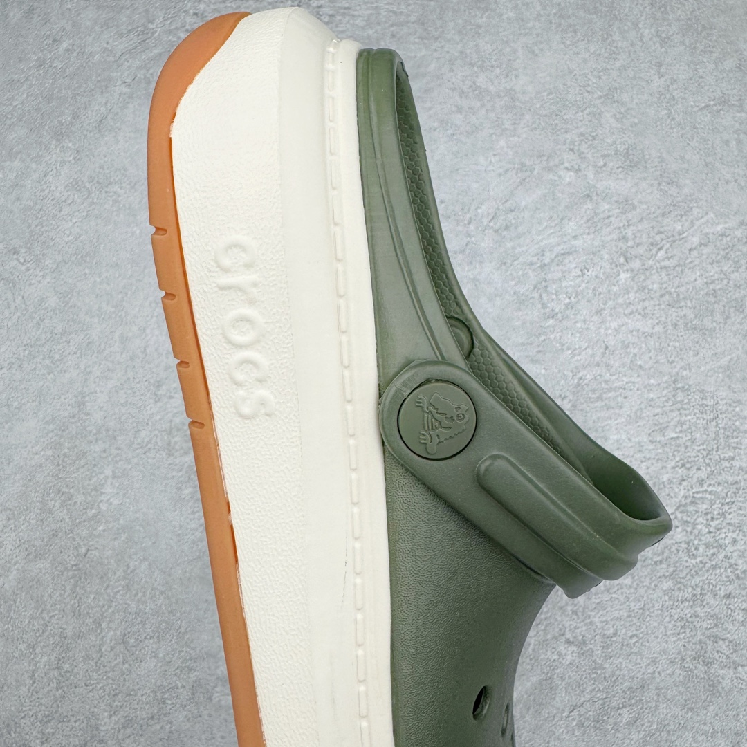 图片[6]-＃DG莞产 Crocs Classic Clog 卡骆驰简约休闲沙滩洞洞拖鞋凉鞋 全速 透明防水袋包装 注意配件需单独购买 超轻Croslite专利材料打造 鞋面更加耐用易清洗 该鞋款轻盈舒适 2002年 经典克骆格诞生 秉承外形简单 穿着舒适的初衷 不断为消费者带来舒适的穿着体验 穿出“趣”味 鞋面洞洞可搭彰显个性的智必星 一鞋两穿 可调节式后跟带增添鞋身的稳固性能 放前面变成愜意舒适的凉拖 放后面行走跑跳更加稳妥 Croslite ™材料 封闭式细胞树脂 能够在体温作用下自动变形以适应脚部形状 涉水性优秀的同时易于清洁 抓地力强 不易打滑 Crocs的核心理念：轻便 灵活 全方位的舒适感 同步官方尺码：M4（36-37） M5（37-38）M6（38-39）M7（39-40）M8（41-42）M9（42-43）M10（43-44）M11（45-46）-选品中心