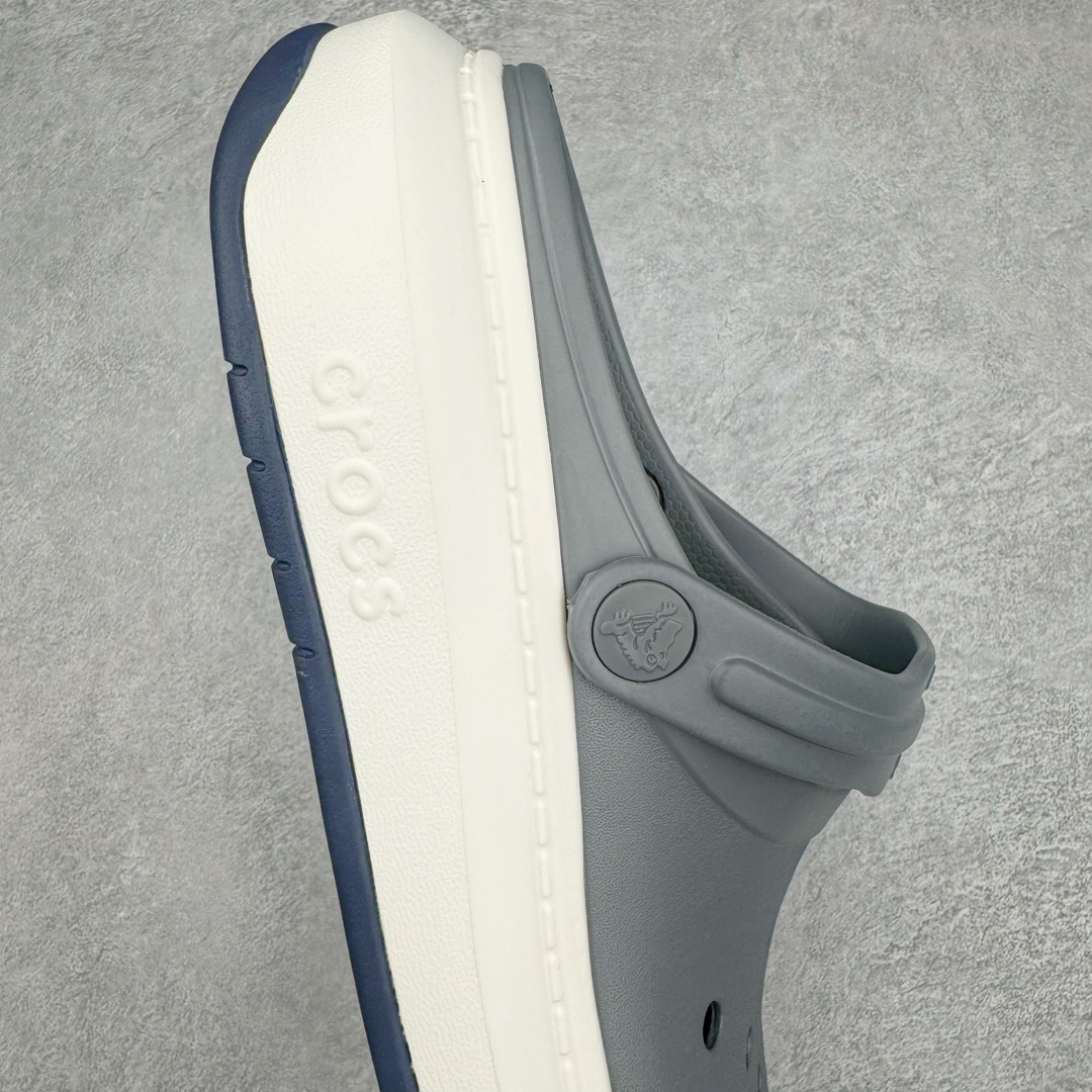 图片[6]-＃DG莞产 Crocs Classic Clog 卡骆驰简约休闲沙滩洞洞拖鞋凉鞋 全速 透明防水袋包装 注意配件需单独购买 超轻Croslite专利材料打造 鞋面更加耐用易清洗 该鞋款轻盈舒适 2002年 经典克骆格诞生 秉承外形简单 穿着舒适的初衷 不断为消费者带来舒适的穿着体验 穿出“趣”味 鞋面洞洞可搭彰显个性的智必星 一鞋两穿 可调节式后跟带增添鞋身的稳固性能 放前面变成愜意舒适的凉拖 放后面行走跑跳更加稳妥 Croslite ™材料 封闭式细胞树脂 能够在体温作用下自动变形以适应脚部形状 涉水性优秀的同时易于清洁 抓地力强 不易打滑 Crocs的核心理念：轻便 灵活 全方位的舒适感 同步官方尺码：M4（36-37） M5（37-38）M6（38-39）M7（39-40）M8（41-42）M9（42-43）M10（43-44）M11（45-46）-选品中心