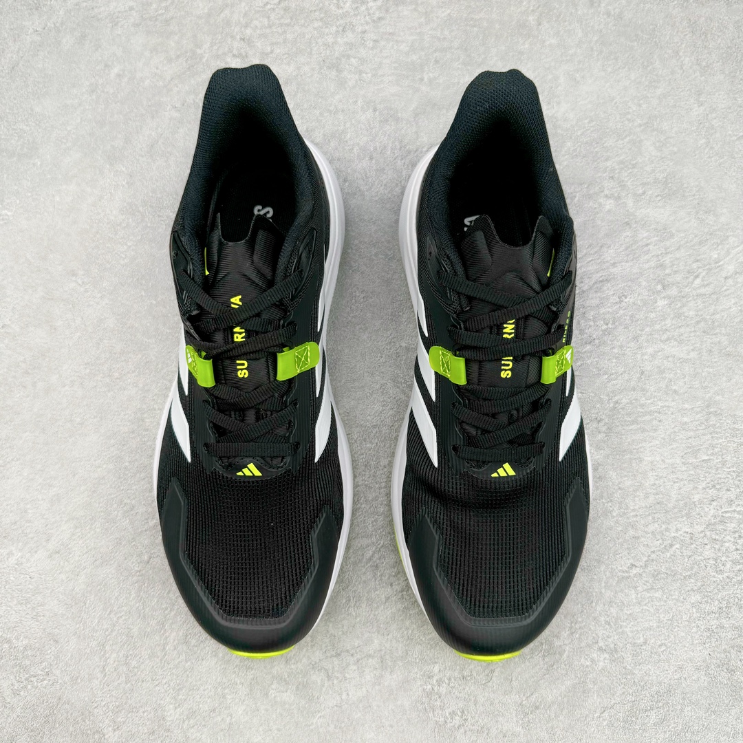 图片[2]-AD Supernova Rise 阿迪全新休闲轻跑鞋 IG1801 款鞋采用了Dreamstrike+ 中底 将缓冲材质与柔软的织物相结合 以最大限度地减少刺激性摩擦和慢跑后水泡的可能性 在美学方面 Supernova Rise 从自然和生物中汲取灵感 如深色底色和半绿色细节 尺码：36 36.5 37.5 38 38.5 39 40 40.5 41 42 42.5 43 44 44.5 45-选品中心