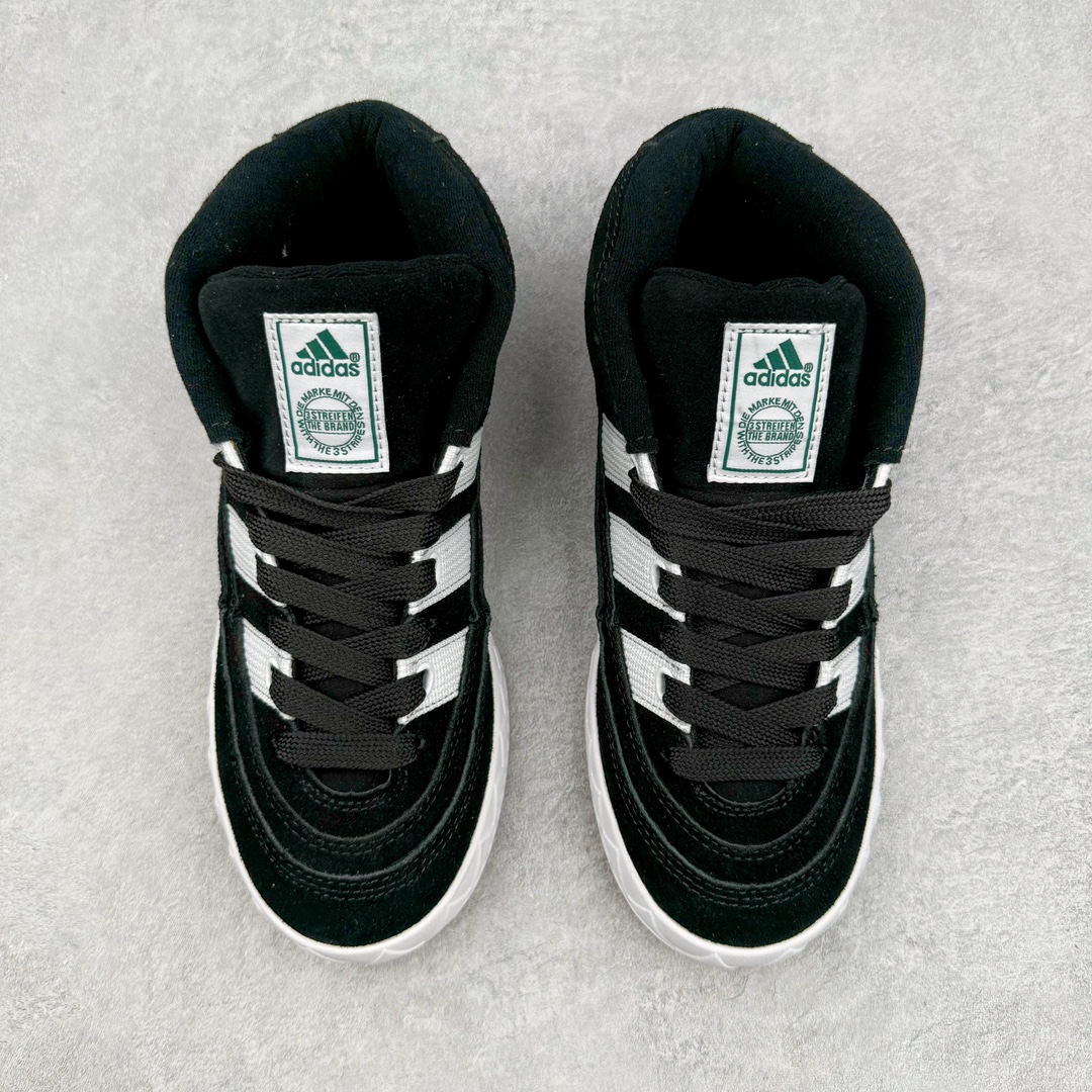 图片[2]-＃C版纯原 Crude x AD Originals Adimatic MID 马蒂奇系列中帮复古鲨鱼面包休闲运动休闲滑板板鞋 IF6289 葡萄牙涂鸦艺术家 Crude 与 Originals合作鞋款“Ynuk”系列。此次双方以Adimatic鞋型为基础，带来Crude × adidas Originals Adimatic Mid，一款超高颜值的面包鞋！鞋面采用麂皮材质打造，质感满满。鞋身元素经过放大处理，加厚的鞋舌、宽大的鞋带、大尺寸的三条杠。中底部分，鞋头、鞋尾是鲨鱼齿图案。最后深灰色中底搭配橡胶为底收尾，完善整双鞋设计。尺码：36 36⅔ 37⅓ 38 38⅔ 39⅓ 40 40⅔ 41⅓ 42 42⅔ 43⅓ 44 45-选品中心