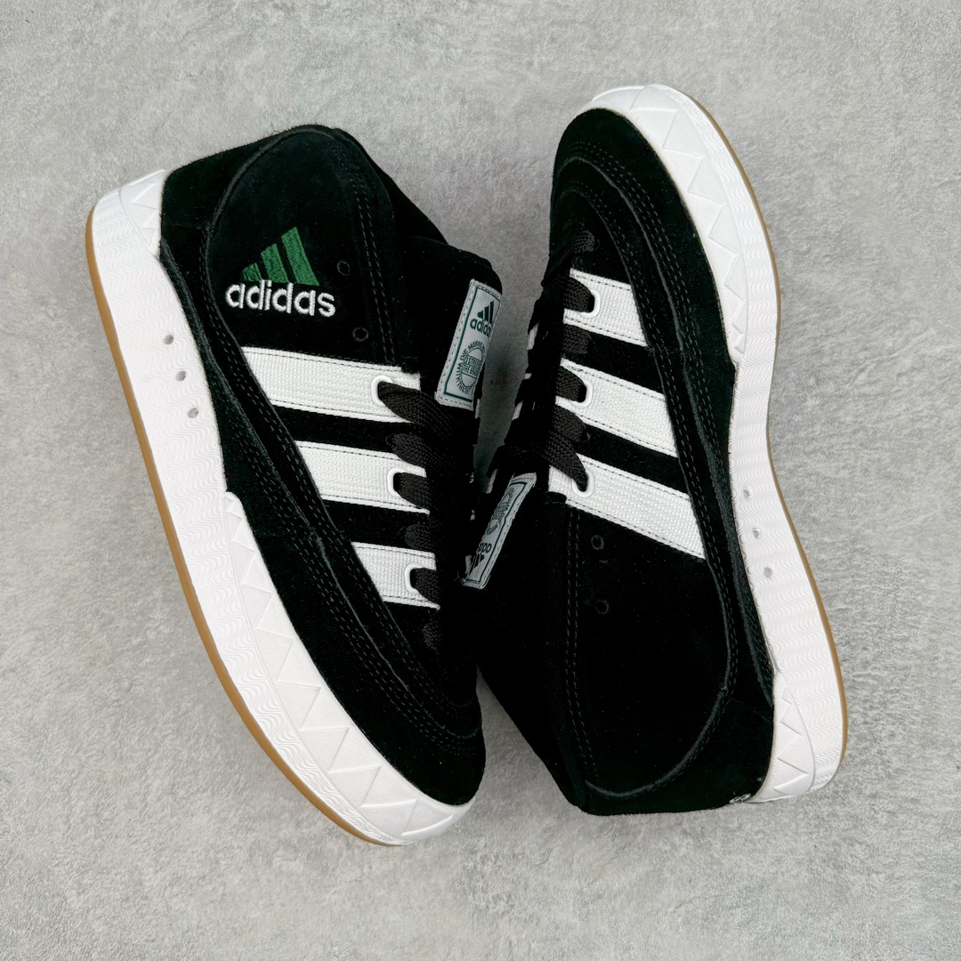 图片[3]-＃C版纯原 Crude x AD Originals Adimatic MID 马蒂奇系列中帮复古鲨鱼面包休闲运动休闲滑板板鞋 IF6289 葡萄牙涂鸦艺术家 Crude 与 Originals合作鞋款“Ynuk”系列。此次双方以Adimatic鞋型为基础，带来Crude × adidas Originals Adimatic Mid，一款超高颜值的面包鞋！鞋面采用麂皮材质打造，质感满满。鞋身元素经过放大处理，加厚的鞋舌、宽大的鞋带、大尺寸的三条杠。中底部分，鞋头、鞋尾是鲨鱼齿图案。最后深灰色中底搭配橡胶为底收尾，完善整双鞋设计。尺码：36 36⅔ 37⅓ 38 38⅔ 39⅓ 40 40⅔ 41⅓ 42 42⅔ 43⅓ 44 45-选品中心