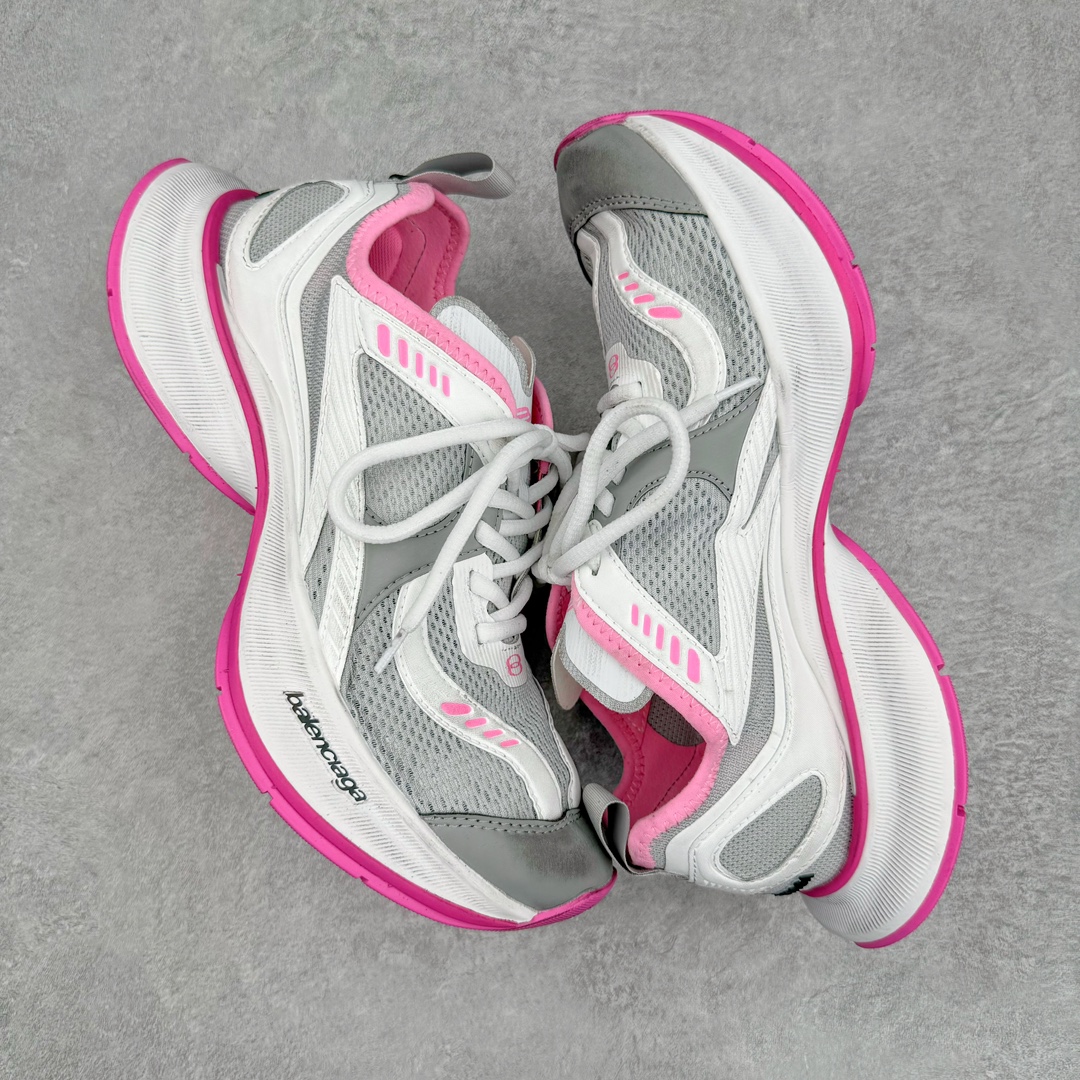 图片[3]-＃XA BALENCIAGA CIRCUIT 巴黎世家十三代圆头系带LOGO印花低帮老爹鞋 全套原纸板楦头开发 最原汁原味的灵魂版型 全鞋荧光划线卡点 胶水把控整洁度追求极致完美 每一双都是工艺品 多重QC质检 超越公司货的品控标准 实实在在的免检产品 原盒原配 正确字体电绣 粗细、位置、大小正确 侧边TPU 透气孔匹配意产原版 正确分离大底 TPU软底 原版一致大底LOGO 立体感十足 原厂皮料水洗做旧 采购原厂网纱 偏大一码 尺码：35 36 37 38 39 40 41 42 43 44 45 46-选品中心