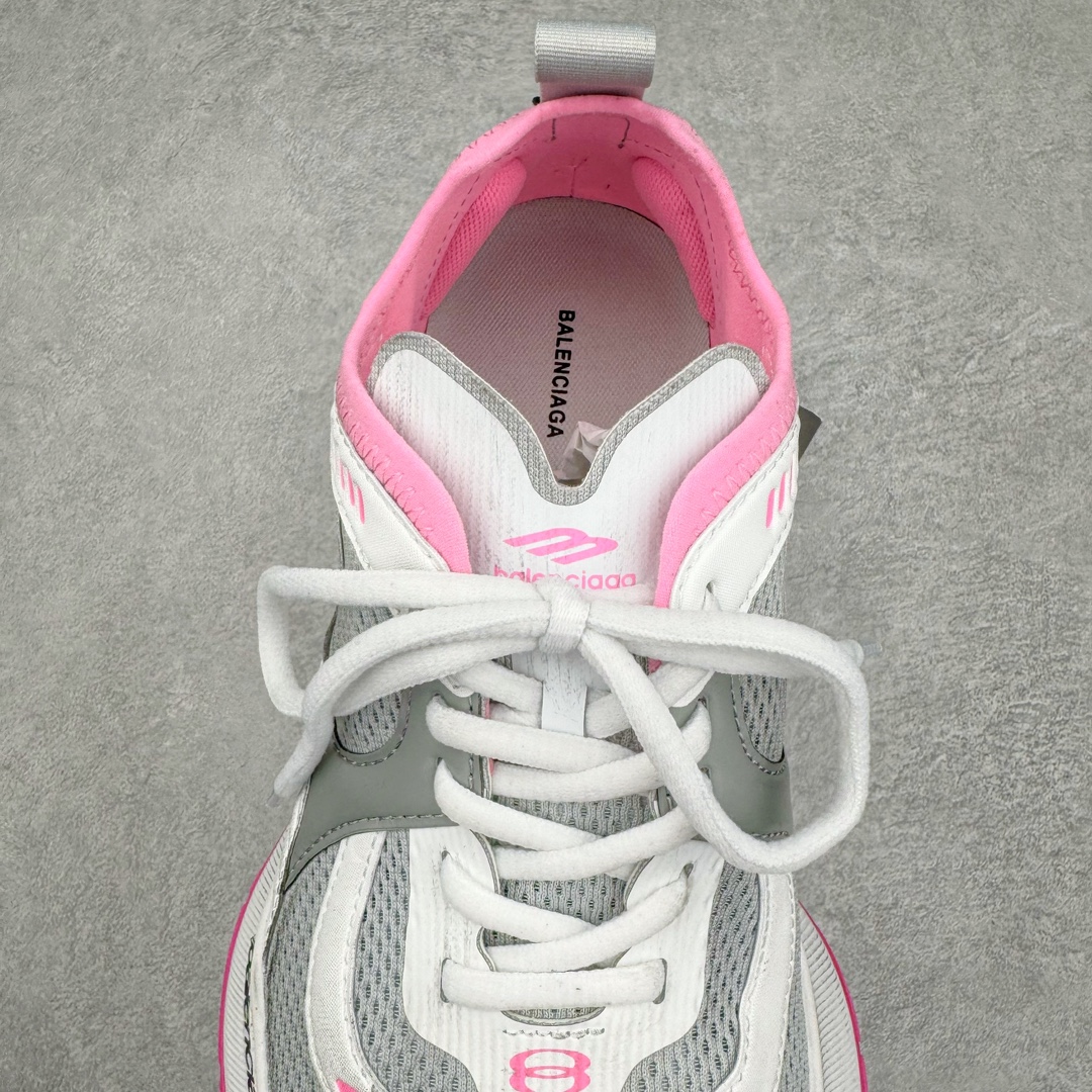 图片[5]-＃XA BALENCIAGA CIRCUIT 巴黎世家十三代圆头系带LOGO印花低帮老爹鞋 全套原纸板楦头开发 最原汁原味的灵魂版型 全鞋荧光划线卡点 胶水把控整洁度追求极致完美 每一双都是工艺品 多重QC质检 超越公司货的品控标准 实实在在的免检产品 原盒原配 正确字体电绣 粗细、位置、大小正确 侧边TPU 透气孔匹配意产原版 正确分离大底 TPU软底 原版一致大底LOGO 立体感十足 原厂皮料水洗做旧 采购原厂网纱 偏大一码 尺码：35 36 37 38 39 40 41 42 43 44 45 46-选品中心