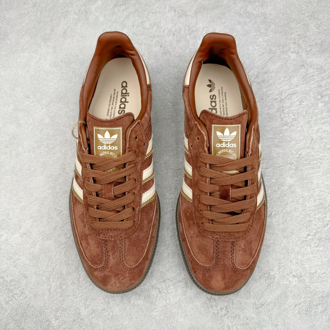 图片[2]-AD Original Samba OG 复古经典轻便板鞋 IG135 这款桑巴鞋展示了高质量的工艺 带有装饰的超锁缝制和无缝的手感 柔软、柔软的皮革造型和标志性的3条纹完成了精致的外观 正规合身鞋带 鞋面上有绒面鞋垫 橡胶鞋底 享受正畸套筒软感 自50年代首次亮相以来就一直在赢得粉丝的青睐 尺码：36 36.5 37.5 38 38.5 39 40 40.5 41 42 42.5 43 44 44.5 45-选品中心