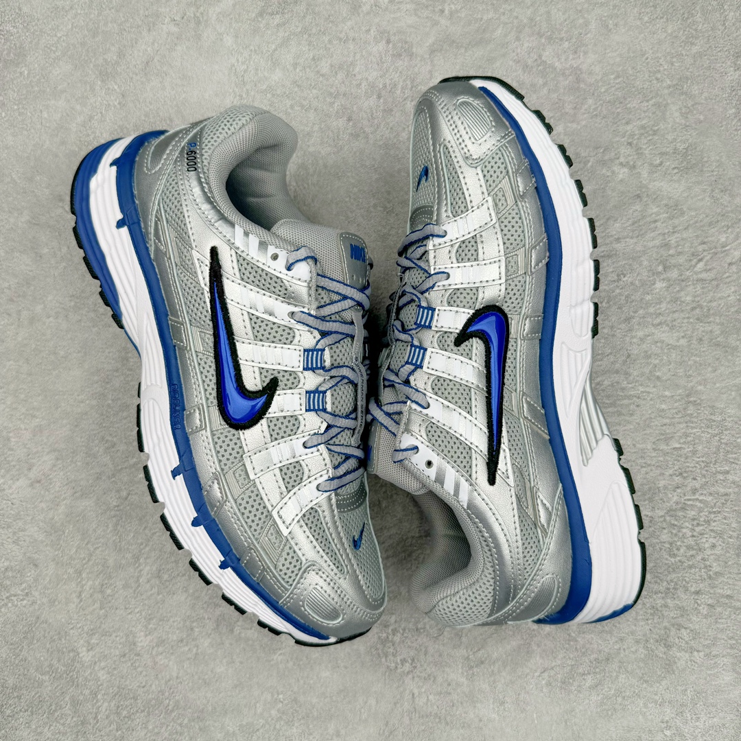 图片[3]-NK P-6000 系列低帮复古老爹风休闲运动舒适慢跑鞋 BV1021-001 融合 Pegasus 过往运动鞋设计 助力 21 世纪早期跑步运动跃升时尚新高度 采用透气网眼布、运动风格线条和耐穿覆面 兼具吸睛外观和舒适感受 中底泡绵以田径赛道为灵感 打造厚实设计 缔造出众缓震性能 尺码：36 36.5 37.5 38 38.5 39 40 40.5 41 42 42.5 43 44 44.5 45-选品中心