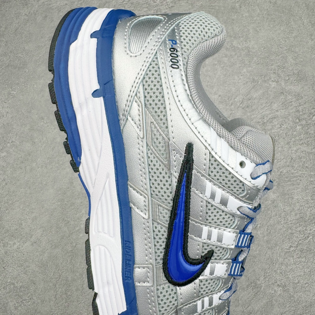 图片[6]-NK P-6000 系列低帮复古老爹风休闲运动舒适慢跑鞋 BV1021-001 融合 Pegasus 过往运动鞋设计 助力 21 世纪早期跑步运动跃升时尚新高度 采用透气网眼布、运动风格线条和耐穿覆面 兼具吸睛外观和舒适感受 中底泡绵以田径赛道为灵感 打造厚实设计 缔造出众缓震性能 尺码：36 36.5 37.5 38 38.5 39 40 40.5 41 42 42.5 43 44 44.5 45-选品中心