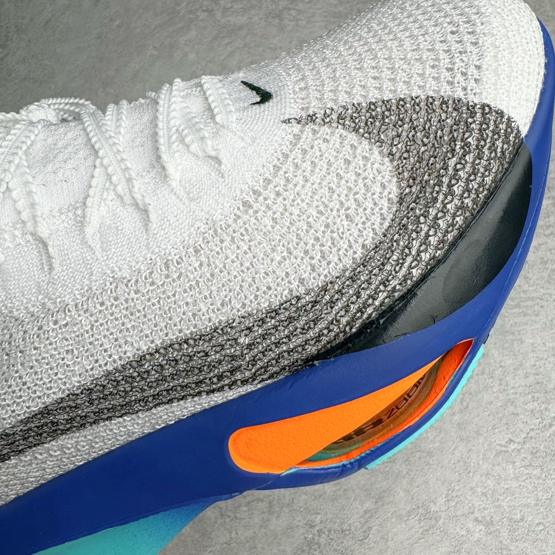 图片[14]-＃纯原 NK Air Zoom Alphafly NEXT% 3 2024全新马拉松超级跑鞋 ZD6206-100 有史以来最轻盈、测试次数最多的NK Alphafly 经过精英马拉松运动员的测试验证 并搭载Air Zoom气垫 旨在助力跑者实现突破 取得更佳的成绩 在开发过程中 Alphafly 3帮助耐克运动员凯尔文·基普图姆（Kelvin Kiptum）以2：00：35的成绩刷新了马拉松世界纪录 Alphafly的动力设计没有改变——Air Zoom气垫单元、Flyplate碳纤维板和ZoomX泡绵 但是整体系统的制作方法略有调整 优化和提升了对运动员的帮助 主要更新包括一体式鞋底 提供顺畅稳定的“后跟到脚趾”过渡；更宽的全长Flyplate碳纤维板提供稳定助推力 全新Fast Shot外底保证出色牵引力和抓地力 全新Atomknit 3.0鞋面提供更强的控制力、透气性和中足支撑力 尺码：36 36.5 37.5 38 38.5 39 40 40.5 41 42 42.5 43 44 44.5 45 46-选品中心