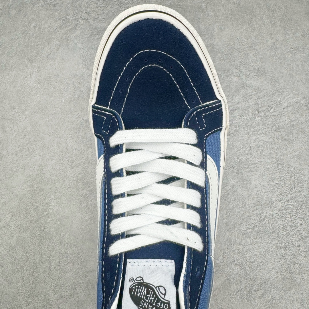 图片[4]-Vans Sk8-Mid 中帮海军蓝 范斯官方 复古经典休闲帆布鞋 货号：VN0A391F5TU 尺码：35 36 36.5 37 38 38.5 39 40 40.5 41 42 42.5 43 44-选品中心