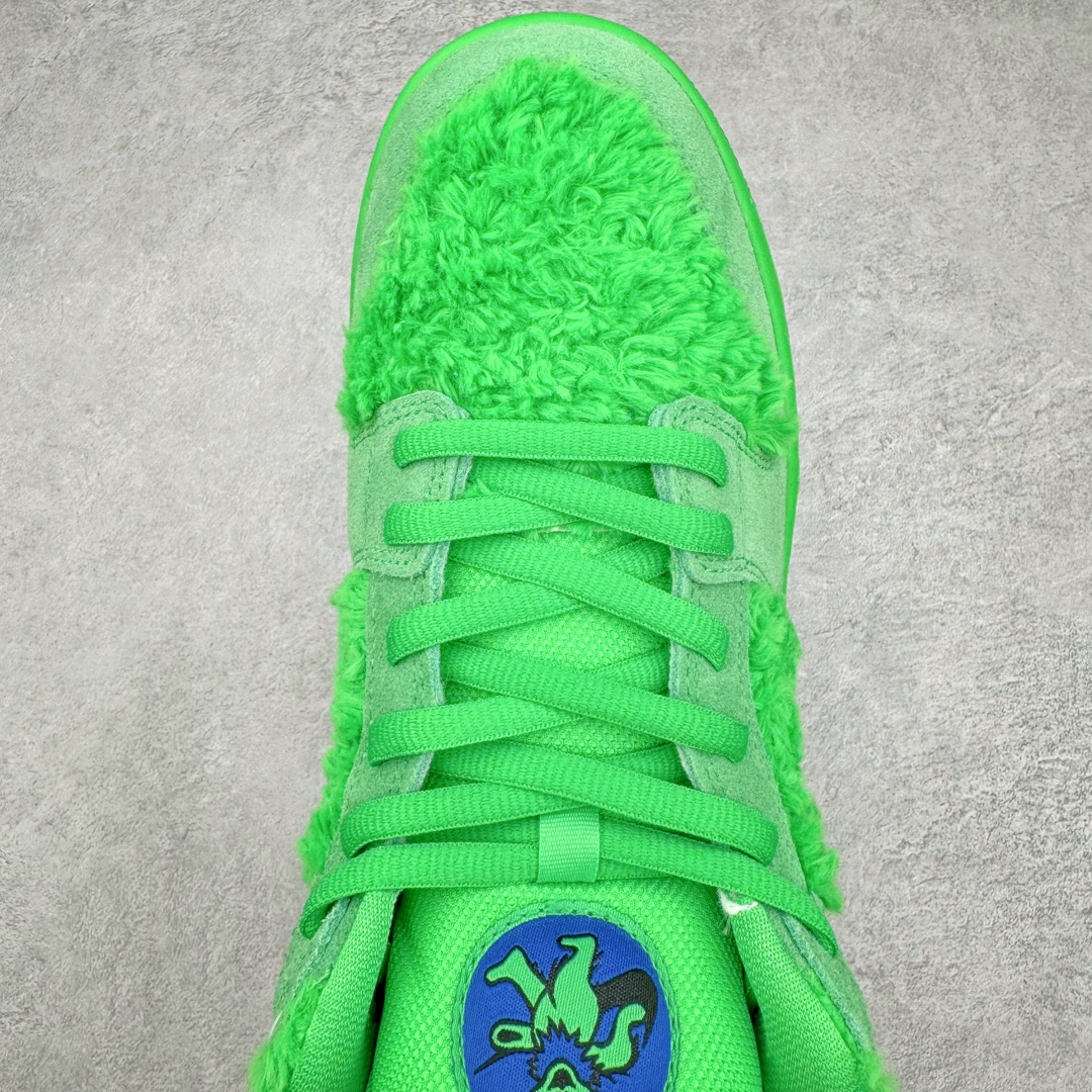 图片[4]-＃Z版纯原 Grateful Dead x NK SB Dunk Low Pro 跳舞小熊蓝绿 CJ5378-300 全新改良升级批次 独家原厂航空铝磨具打磨大底 鞋头坡度极致还原 原盒原配 圈内天花板工艺 原厂冲刀 超高清洁度 全鞋零毛边皮料切割 全套原楦原模倾力打造完美版型 采用原厂百宏鞋带以及原厂百宏织唛舌标 内标可供原厂几率过验 原厂中底布黄色点胶 原厂中底布拉帮走线遵循公司 尺码：36 36.5 37.5 38 38.5 39 40 40.5 41 42 42.5 43 44 45 46 47.5-选品中心