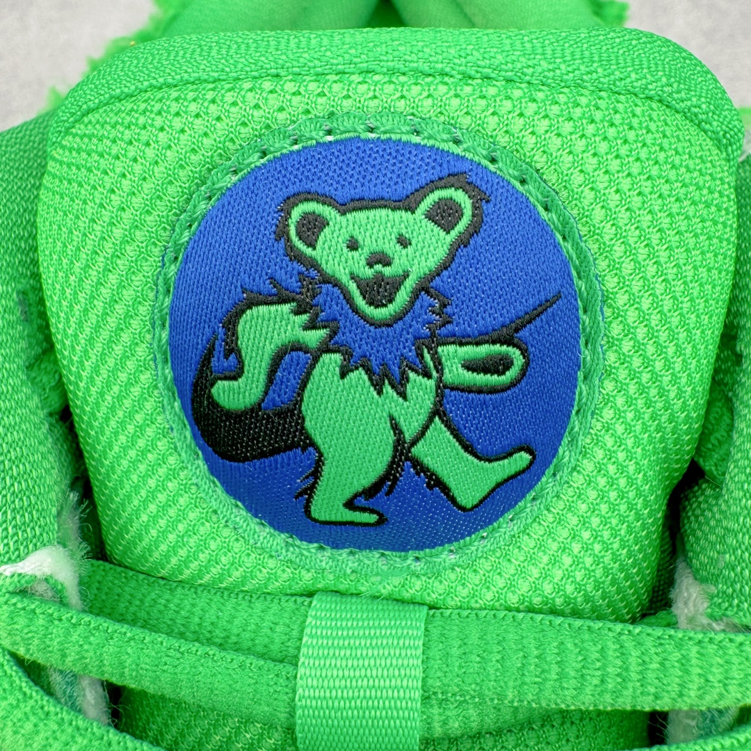 图片[14]-＃Z版纯原 Grateful Dead x NK SB Dunk Low Pro 跳舞小熊蓝绿 CJ5378-300 全新改良升级批次 独家原厂航空铝磨具打磨大底 鞋头坡度极致还原 原盒原配 圈内天花板工艺 原厂冲刀 超高清洁度 全鞋零毛边皮料切割 全套原楦原模倾力打造完美版型 采用原厂百宏鞋带以及原厂百宏织唛舌标 内标可供原厂几率过验 原厂中底布黄色点胶 原厂中底布拉帮走线遵循公司 尺码：36 36.5 37.5 38 38.5 39 40 40.5 41 42 42.5 43 44 45 46 47.5-选品中心