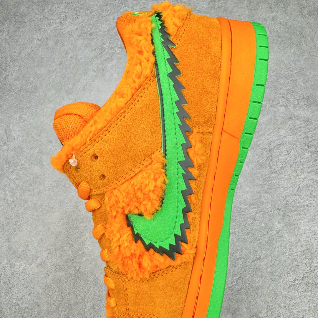 图片[7]-＃Z版纯原 Grateful Dead x NK SB Dunk Low Pro 跳舞小熊橙绿 CJ5378-800 全新改良升级批次 独家原厂航空铝磨具打磨大底 鞋头坡度极致还原 原盒原配 圈内天花板工艺 原厂冲刀 超高清洁度 全鞋零毛边皮料切割 全套原楦原模倾力打造完美版型 采用原厂百宏鞋带以及原厂百宏织唛舌标 内标可供原厂几率过验 原厂中底布黄色点胶 原厂中底布拉帮走线遵循公司 尺码：36 36.5 37.5 38 38.5 39 40 40.5 41 42 42.5 43 44 45 46 47.5-选品中心