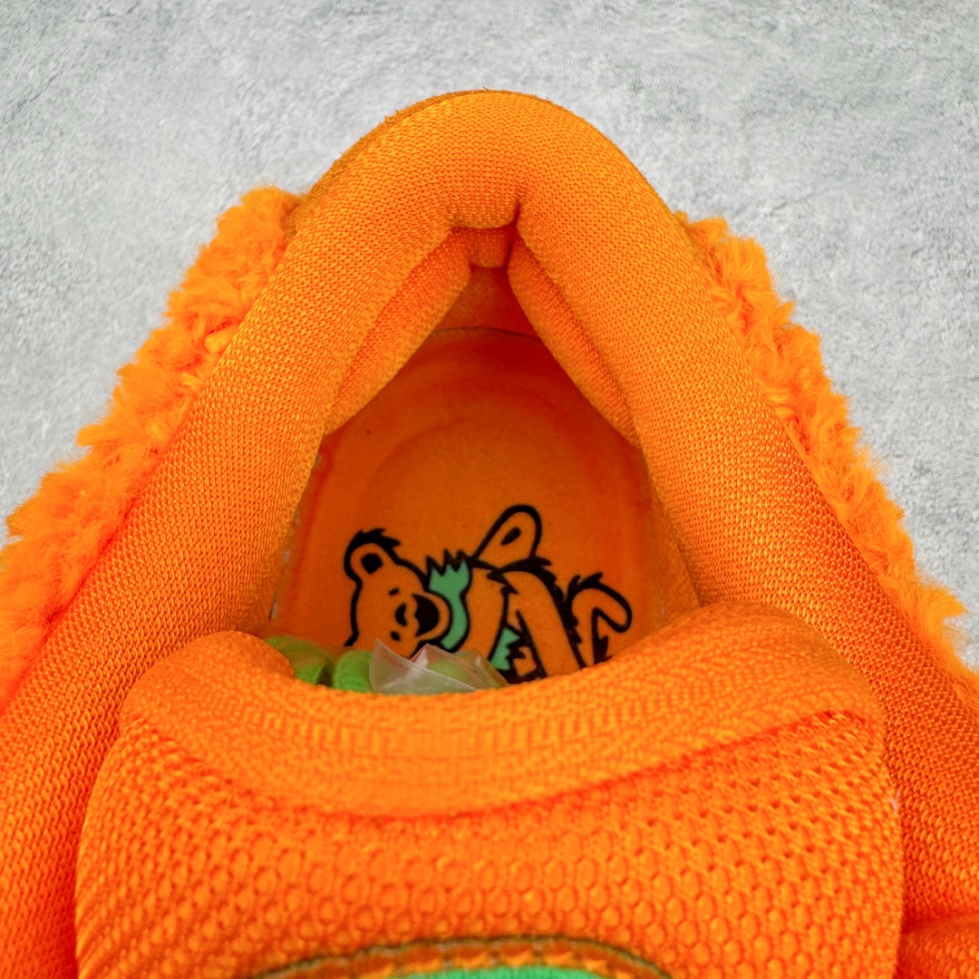 图片[15]-＃Z版纯原 Grateful Dead x NK SB Dunk Low Pro 跳舞小熊橙绿 CJ5378-800 全新改良升级批次 独家原厂航空铝磨具打磨大底 鞋头坡度极致还原 原盒原配 圈内天花板工艺 原厂冲刀 超高清洁度 全鞋零毛边皮料切割 全套原楦原模倾力打造完美版型 采用原厂百宏鞋带以及原厂百宏织唛舌标 内标可供原厂几率过验 原厂中底布黄色点胶 原厂中底布拉帮走线遵循公司 尺码：36 36.5 37.5 38 38.5 39 40 40.5 41 42 42.5 43 44 45 46 47.5-选品中心