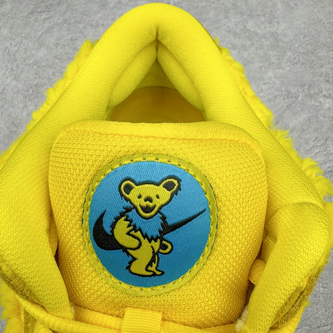 图片[13]-＃Z版纯原 Grateful Dead x NK SB Dunk Low Pro 跳舞小熊黄蓝 CJ5378-700 全新改良升级批次 独家原厂航空铝磨具打磨大底 鞋头坡度极致还原 原盒原配 圈内天花板工艺 原厂冲刀 超高清洁度 全鞋零毛边皮料切割 全套原楦原模倾力打造完美版型 采用原厂百宏鞋带以及原厂百宏织唛舌标 内标可供原厂几率过验 原厂中底布黄色点胶 原厂中底布拉帮走线遵循公司 尺码：36 36.5 37.5 38 38.5 39 40 40.5 41 42 42.5 43 44 45 46 47.5-选品中心