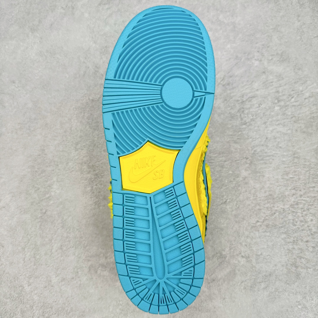 图片[9]-＃Z版纯原 Grateful Dead x NK SB Dunk Low Pro 跳舞小熊黄蓝 CJ5378-700 全新改良升级批次 独家原厂航空铝磨具打磨大底 鞋头坡度极致还原 原盒原配 圈内天花板工艺 原厂冲刀 超高清洁度 全鞋零毛边皮料切割 全套原楦原模倾力打造完美版型 采用原厂百宏鞋带以及原厂百宏织唛舌标 内标可供原厂几率过验 原厂中底布黄色点胶 原厂中底布拉帮走线遵循公司 尺码：36 36.5 37.5 38 38.5 39 40 40.5 41 42 42.5 43 44 45 46 47.5-选品中心