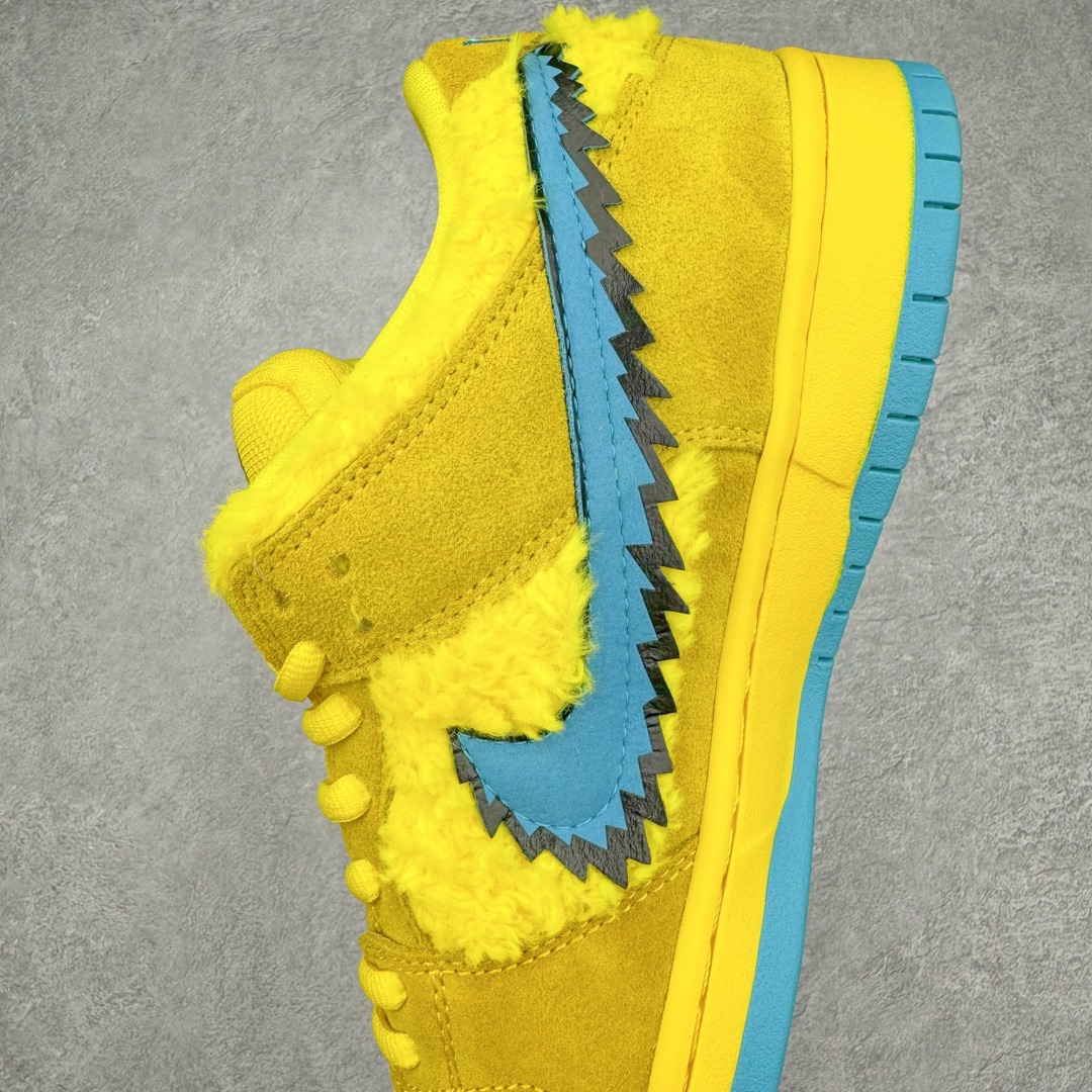 图片[7]-＃Z版纯原 Grateful Dead x NK SB Dunk Low Pro 跳舞小熊黄蓝 CJ5378-700 全新改良升级批次 独家原厂航空铝磨具打磨大底 鞋头坡度极致还原 原盒原配 圈内天花板工艺 原厂冲刀 超高清洁度 全鞋零毛边皮料切割 全套原楦原模倾力打造完美版型 采用原厂百宏鞋带以及原厂百宏织唛舌标 内标可供原厂几率过验 原厂中底布黄色点胶 原厂中底布拉帮走线遵循公司 尺码：36 36.5 37.5 38 38.5 39 40 40.5 41 42 42.5 43 44 45 46 47.5-选品中心