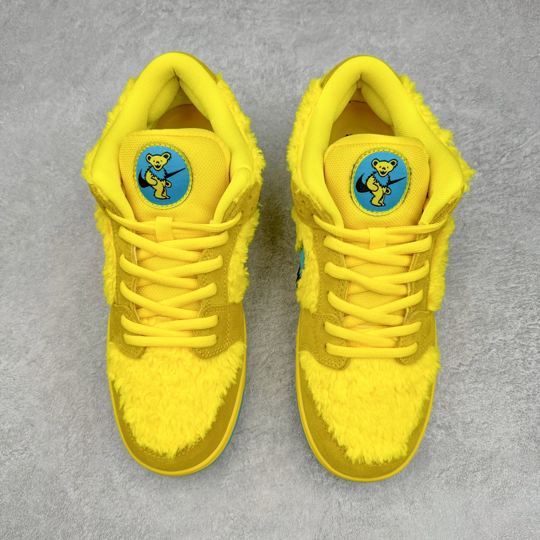 图片[2]-＃Z版纯原 Grateful Dead x NK SB Dunk Low Pro 跳舞小熊黄蓝 CJ5378-700 全新改良升级批次 独家原厂航空铝磨具打磨大底 鞋头坡度极致还原 原盒原配 圈内天花板工艺 原厂冲刀 超高清洁度 全鞋零毛边皮料切割 全套原楦原模倾力打造完美版型 采用原厂百宏鞋带以及原厂百宏织唛舌标 内标可供原厂几率过验 原厂中底布黄色点胶 原厂中底布拉帮走线遵循公司 尺码：36 36.5 37.5 38 38.5 39 40 40.5 41 42 42.5 43 44 45 46 47.5-选品中心