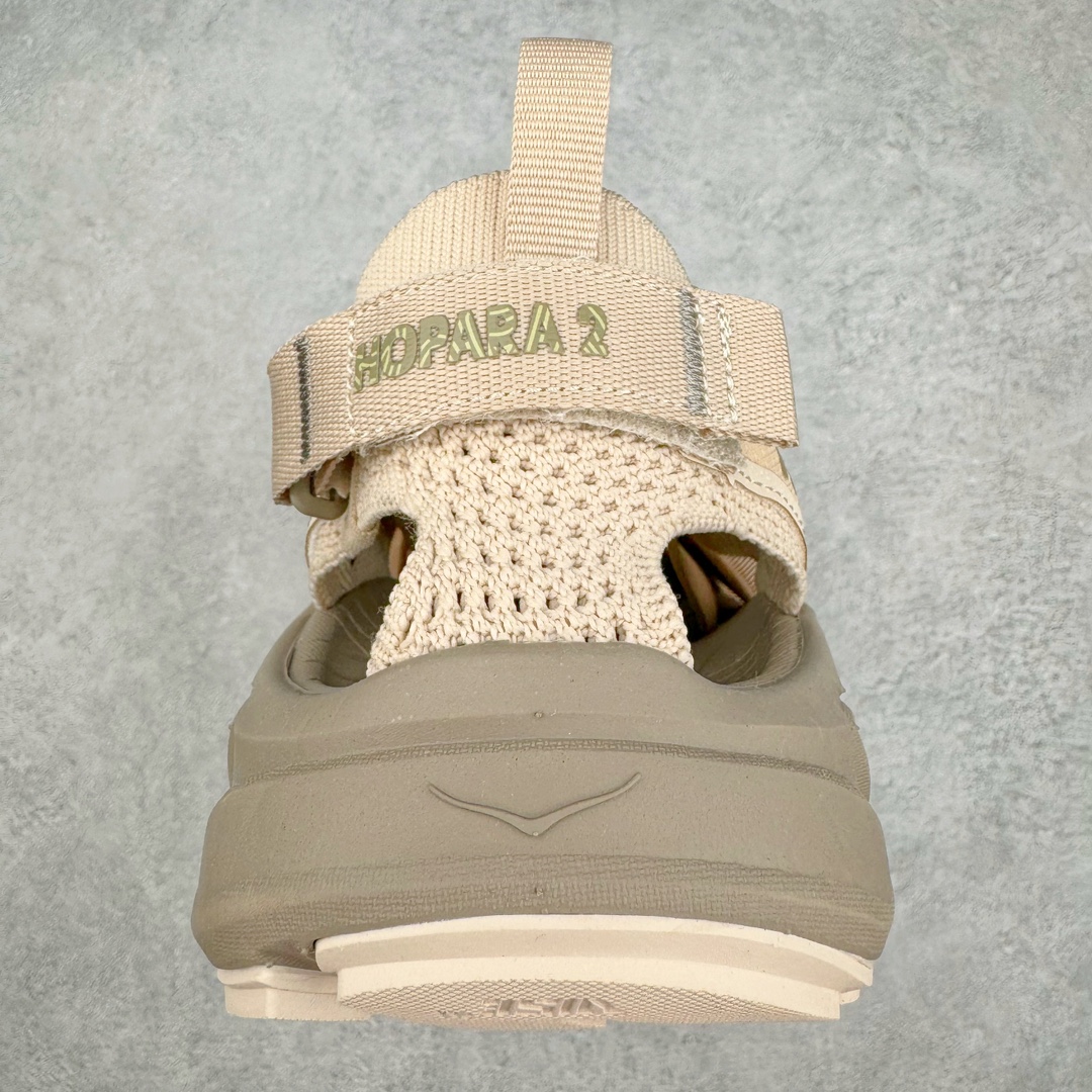 图片[8]-＃HK纯原 Hoka One One Hopara Sandals 霍帕拉系列水路两用溯溪涉水休闲户外露营凉鞋 作为先锋品牌的 HOKA ONE ONE总是以独特的方式 HOPARA是一款溯溪鞋 又名排水鞋 可长期用于涉水和溯溪 保护脚底和脚趾的安全和舒适 鞋面材料速干 透气 耐磨 鞋底防滑 耐磨 抓地能力强 出于安全考虑 设计要求较高-涉水溯溪过程中 水 泥沙 可以直接从鞋内大孔排出 细纹鞋底使在岩石上抓地能力强 避免打滑 而上路后 鞋面具有快干透气等优点 尺码：36 36.5 37.5 38 39 40 40.5 41 42 42.5 43 44 45-选品中心