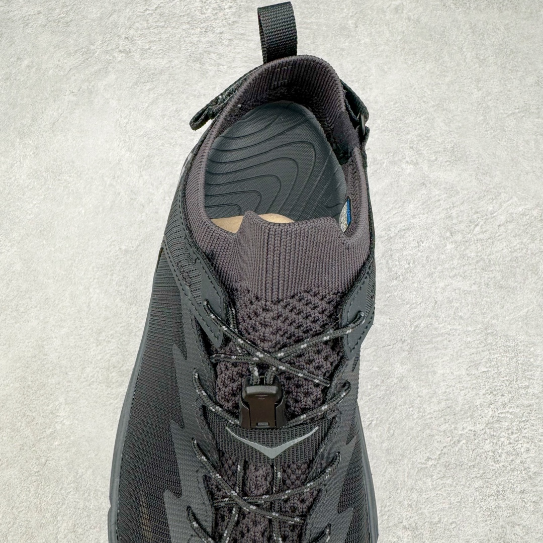 图片[5]-＃HK纯原 Hoka One One Hopara Sandals 霍帕拉系列水路两用溯溪涉水休闲户外露营凉鞋 作为先锋品牌的 HOKA ONE ONE总是以独特的方式 HOPARA是一款溯溪鞋 又名排水鞋 可长期用于涉水和溯溪 保护脚底和脚趾的安全和舒适 鞋面材料速干 透气 耐磨 鞋底防滑 耐磨 抓地能力强 出于安全考虑 设计要求较高-涉水溯溪过程中 水 泥沙 可以直接从鞋内大孔排出 细纹鞋底使在岩石上抓地能力强 避免打滑 而上路后 鞋面具有快干透气等优点 尺码：36 36.5 37.5 38 39 40 40.5 41 42 42.5 43 44 45-选品中心