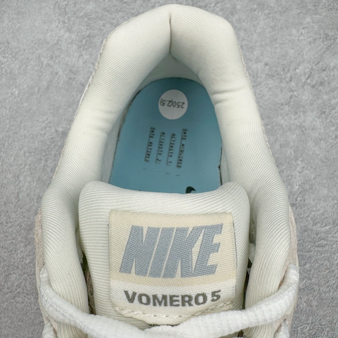 图片[10]-＃HP纯原 NK Air Zoom Vomero 5 经典复古潮流运动跑鞋 FZ3653-104 原装纸板楦头开发 独家私模八层组合大底 市场唯一正确版本 进口三文治网面 融蕴繁复设计风范和丰富层次感 缔造运动鞋佳选 助你轻松型出范 开辟独属于自己的路 鞋款采用多层设计 融入织物与合成材质 塑就本季出众鞋款 合成材质与织物组合鞋面 经久耐穿 后跟网眼拼接和透气孔设计 轻盈透气Zoom Air缓震配置提供出色回弹缓震性能 实现快速离地的出众脚感 巧糅科技感和低调设计 为鞋款注入反光细节 令你迈步间尽显闪耀魅力 结合中性色调 让你驾驭不同穿搭 打造非凡造型 尺码：36 36.5 37.5 38 38.5 39 40 40.5 41 42 42.5 43 44 44.5 45 46-选品中心