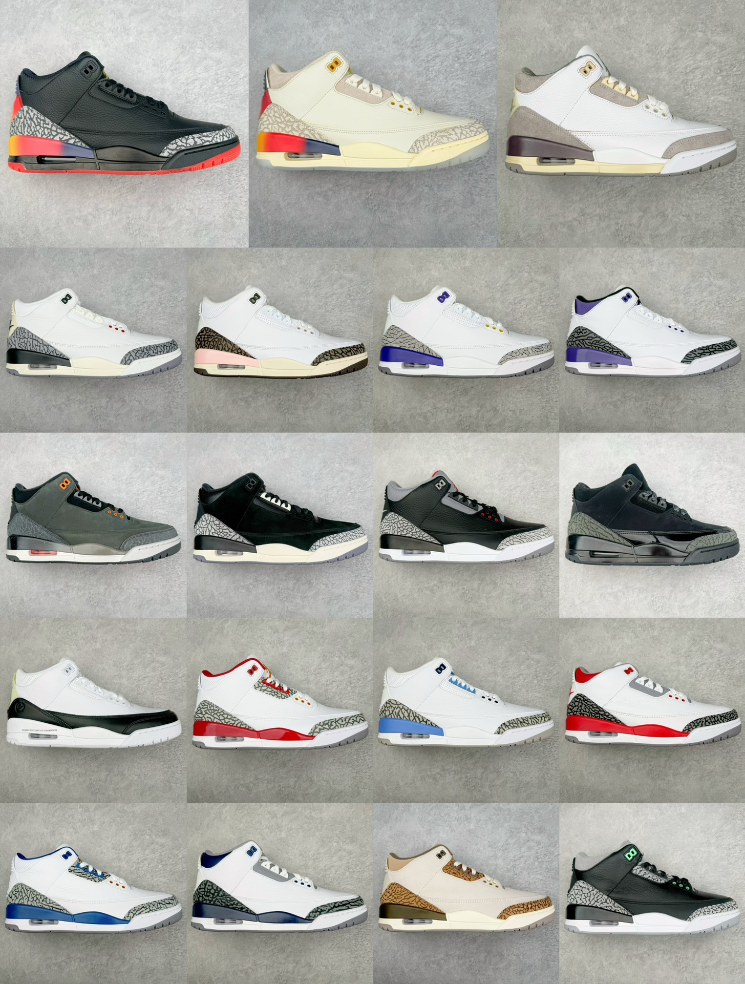 ＃Lw纯原 Air Jordan AJ3 Retro 圈内最强三代系列 匠心打造 开发时长超过半年 目前