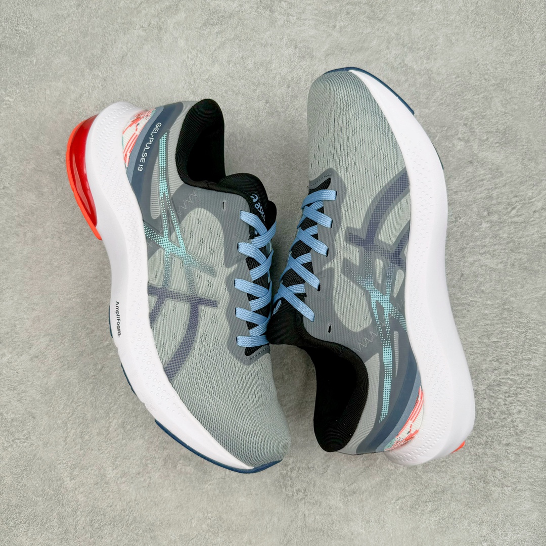 图片[3]-ASICS Onitsuka Gel-Pulse 13 亚瑟士轻量跑鞋 超轻量专业运动慢跑鞋 进口双层丝纤维工程网布鞋面 轻量舒适透气材质 中底3D可视GEL缓震胶效果 升级FLYTEFOAM BLAST全新缓震中底部位科技材质 尺码：40 40.5 41.5 42 42.5 43.5 44 45-选品中心