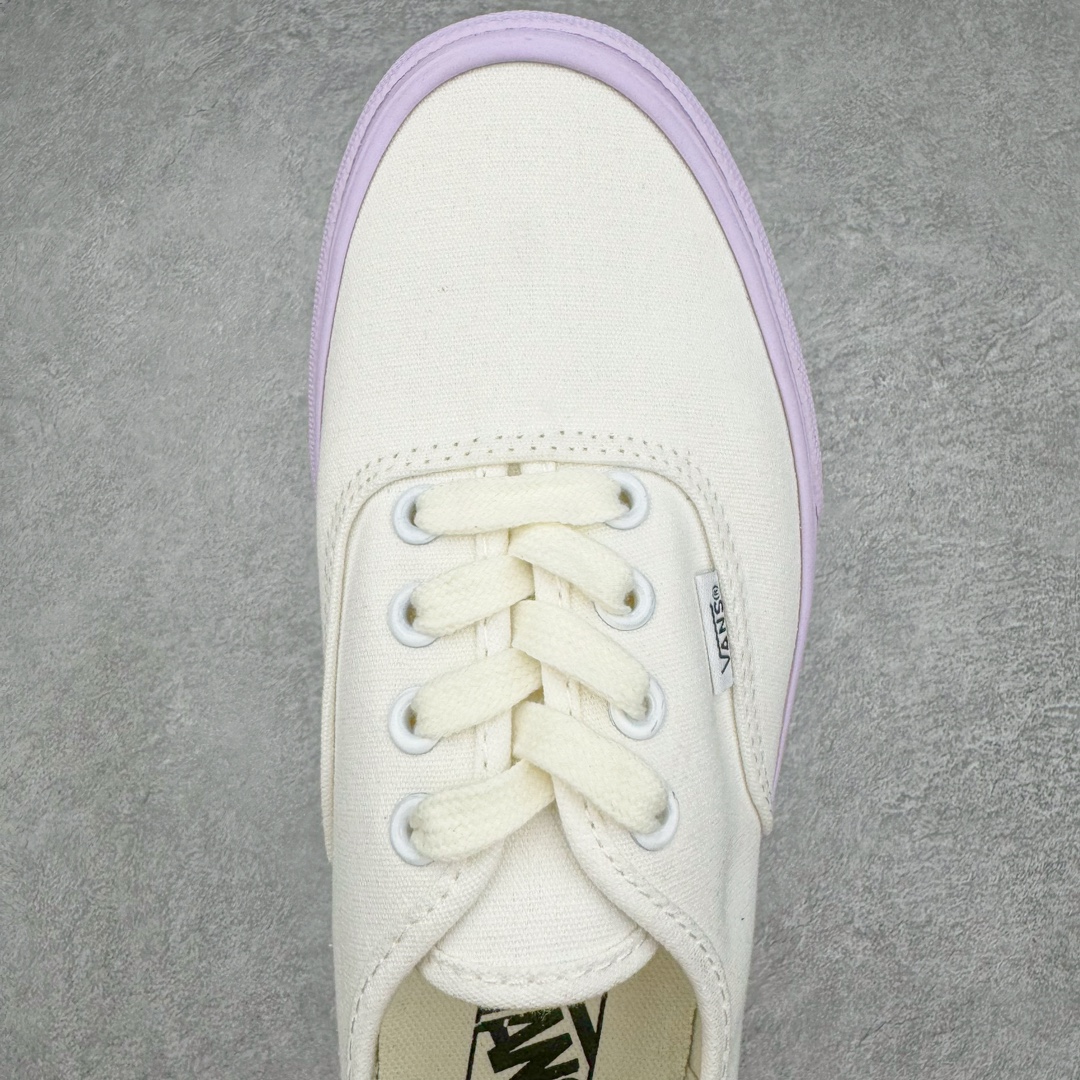 图片[4]-Vans Authetic 白紫 范斯官方 休闲帆布滑板鞋 尺码：35 36 36.5 37 38 38.5 39 40 40.5 41 42 42.5 43 44-选品中心