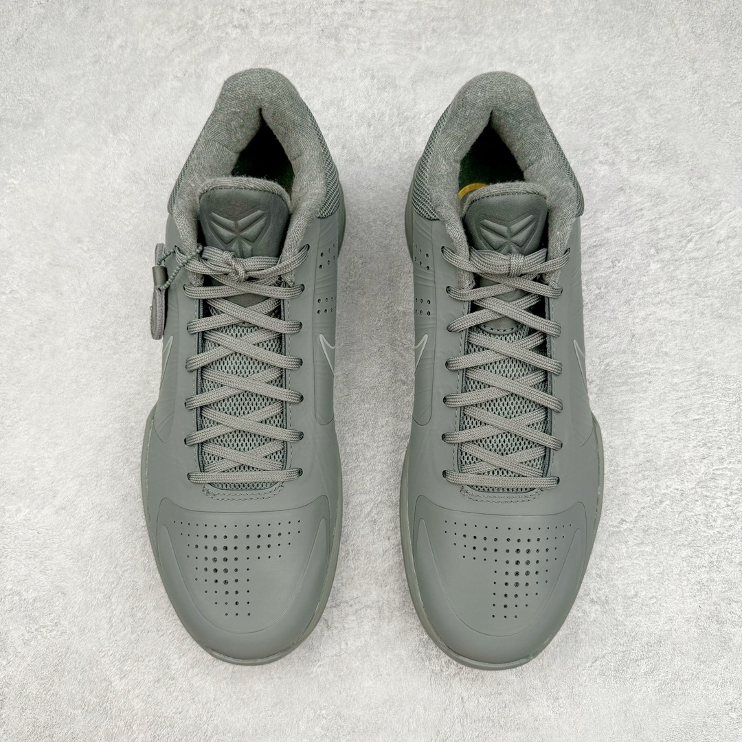 图片[2]-＃H12纯原 NK Zoom Kobe ZK5 科比五代 FTB 深灰 869454-006 完美复刻公司货 前掌超大Zoom Turbo气垫 后掌EVA缓震 真正的原汁原味 还原ZP脚感 全身鞋材卡料色独家定制 唯一正确喷漆工艺Swoosh 正确凹凸蛇鳞工艺 正确鞋面渐变效果 内全置真动飞态线 独立原厂模具 最大尺码达到48.5码 首批不拼图大几率过验 亲测已过 支持各种高强度实战 无需担心 上脚价 补货周期极长 脚宽建议买大半码 科比系列前掌偏窄 不影响二次销售 支持七天无理由退换 尺码：41 42 42.5 43 44 44.5 45 45.5 46 47.5 48.5-选品中心