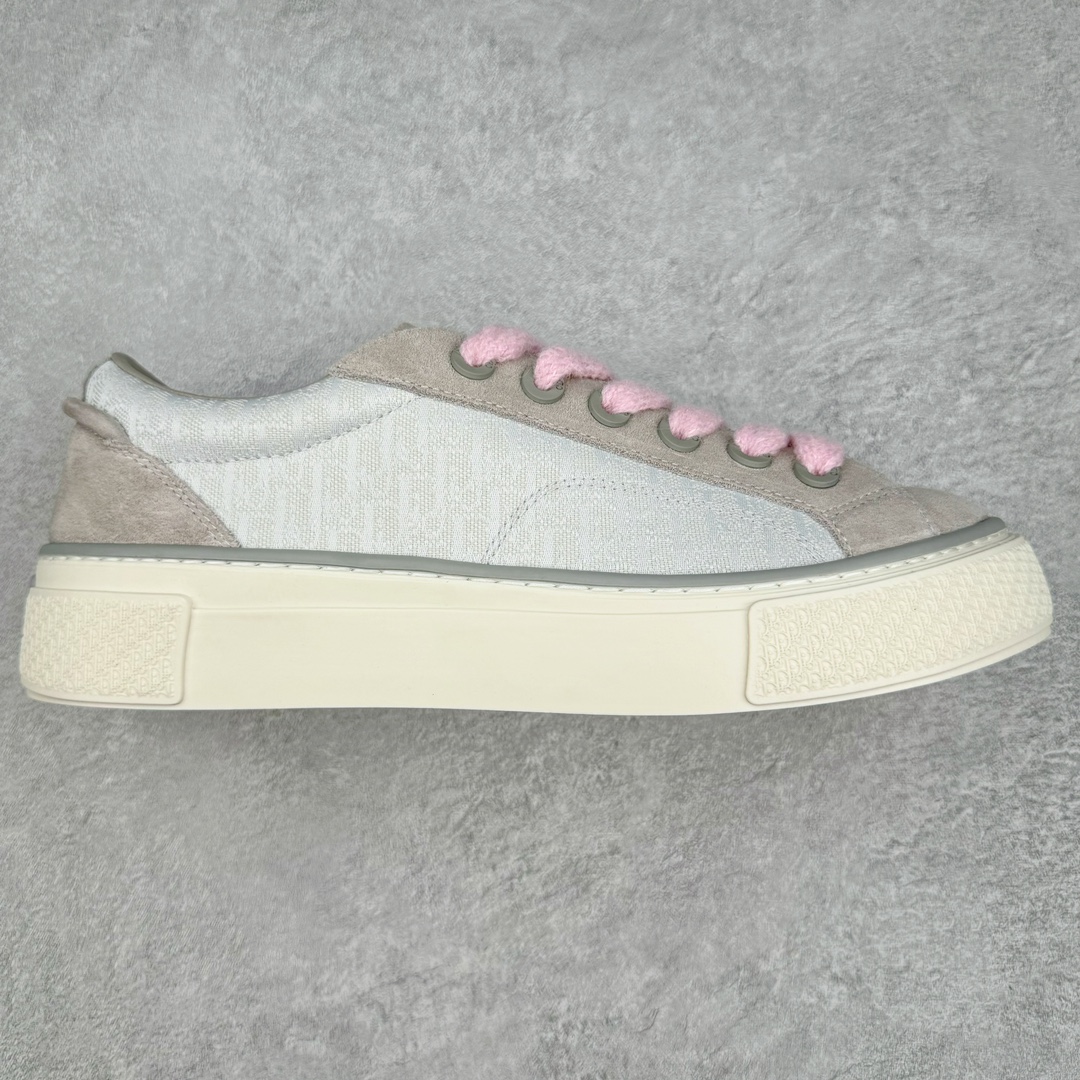 ＃GD广顶 Dior B33 迪奥印花系带时尚运动板鞋网球鞋 全套原厂新版原纸板楦头开发 原厂特供皮料加持 原档数据大底 高频字母排版细节 还原 Zp 高端零售特供批次 2023秋季新品 彰显非凡的精湛工艺 重新诠释经典的网球鞋 时尚的廓形突显厚实感 采用全新的拉绒马海毛针织面料 突显柔软触感与富有层次感的流行色彩 搭配棕色绒面革镶片提升格调 别具一格的加垫鞋舌点缀以压花效果Dior标志 后侧点缀以Dior 30Avenue Montaigne标志 可为各式休闲造型增添时尚气质 尺码：39 40 41 42 43 44 45-选品中心